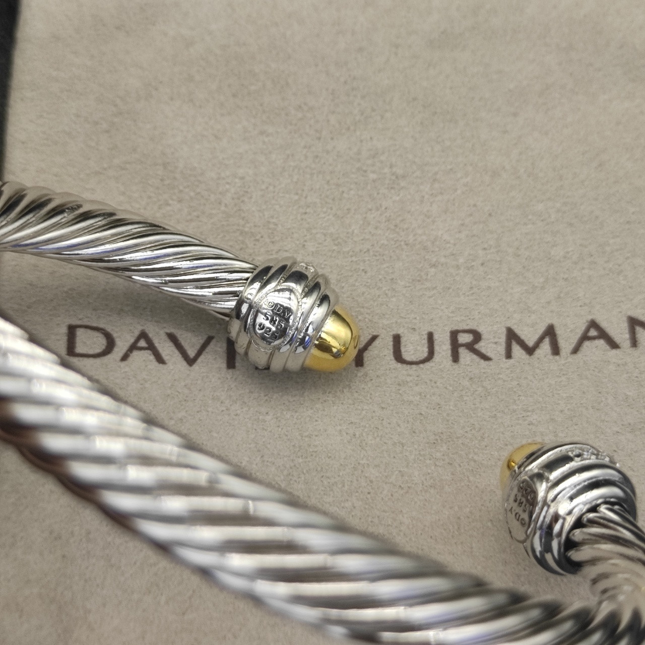 dau1d Yvrm*n 7mm wrap bracelet(wrist circumference 15-20cm)