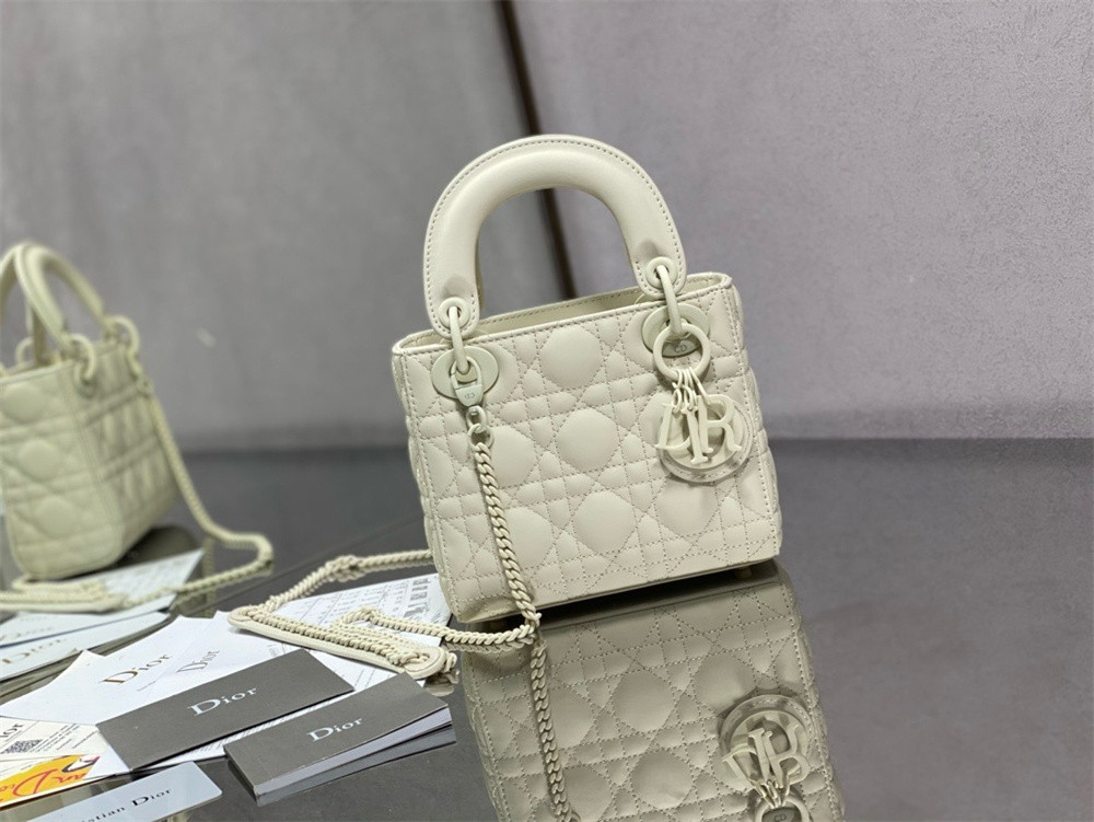Mini Lady D*0r Bag 6.5 x 6 x 3 inches