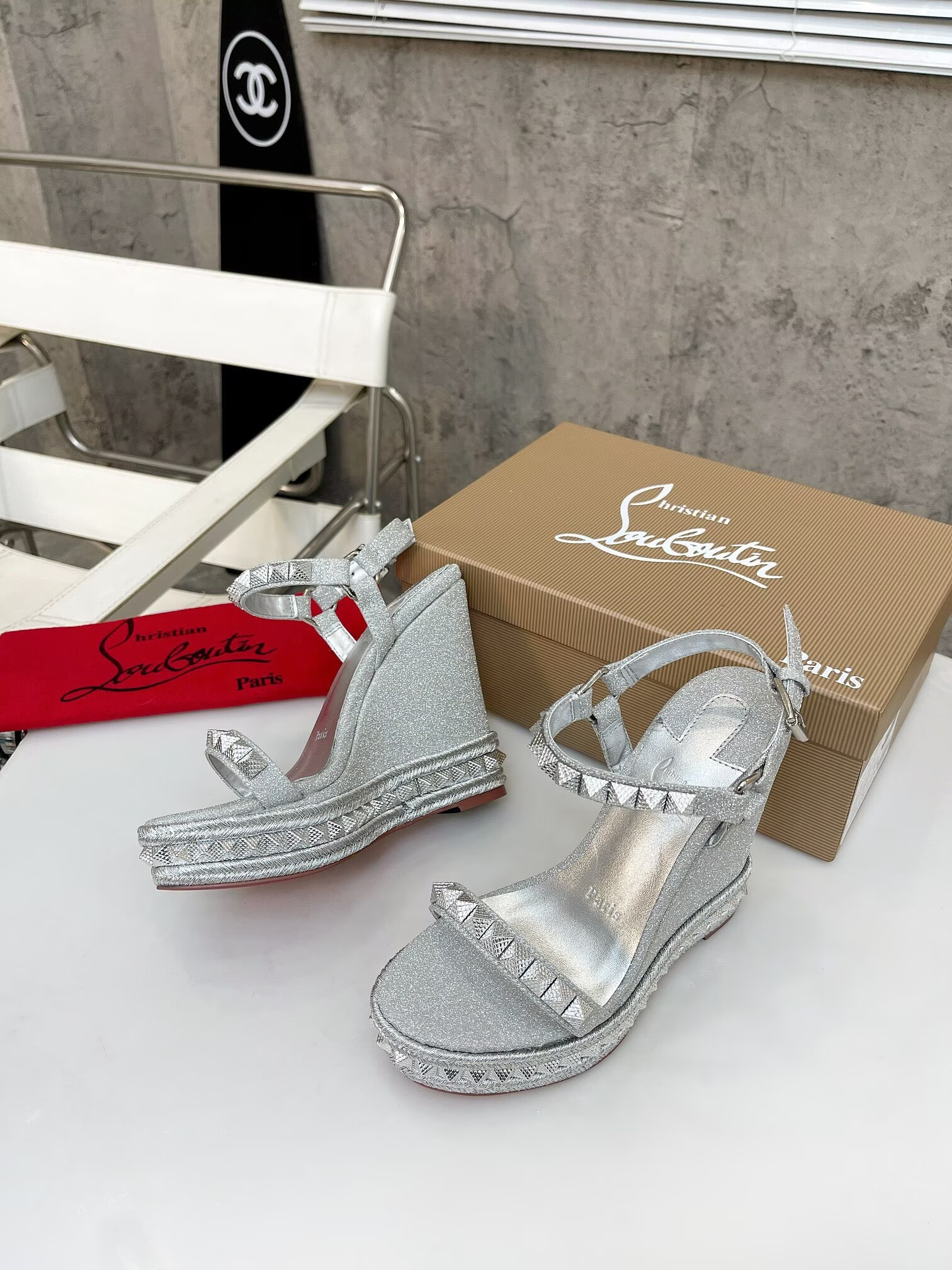 ua Ch**an louboutin pyraclou 120 mm