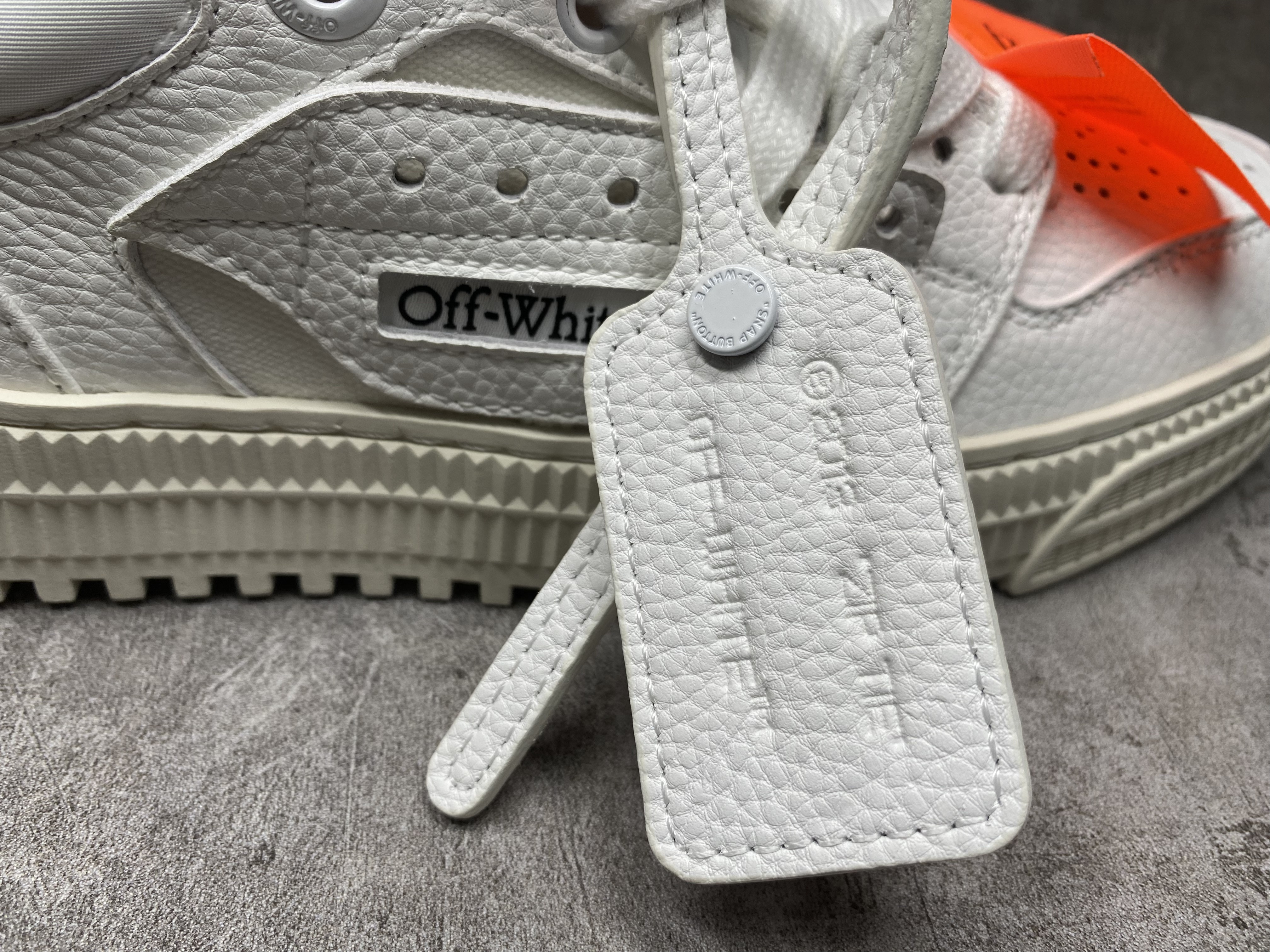 UA Off-White 3.0 Court Low Top Sneakers