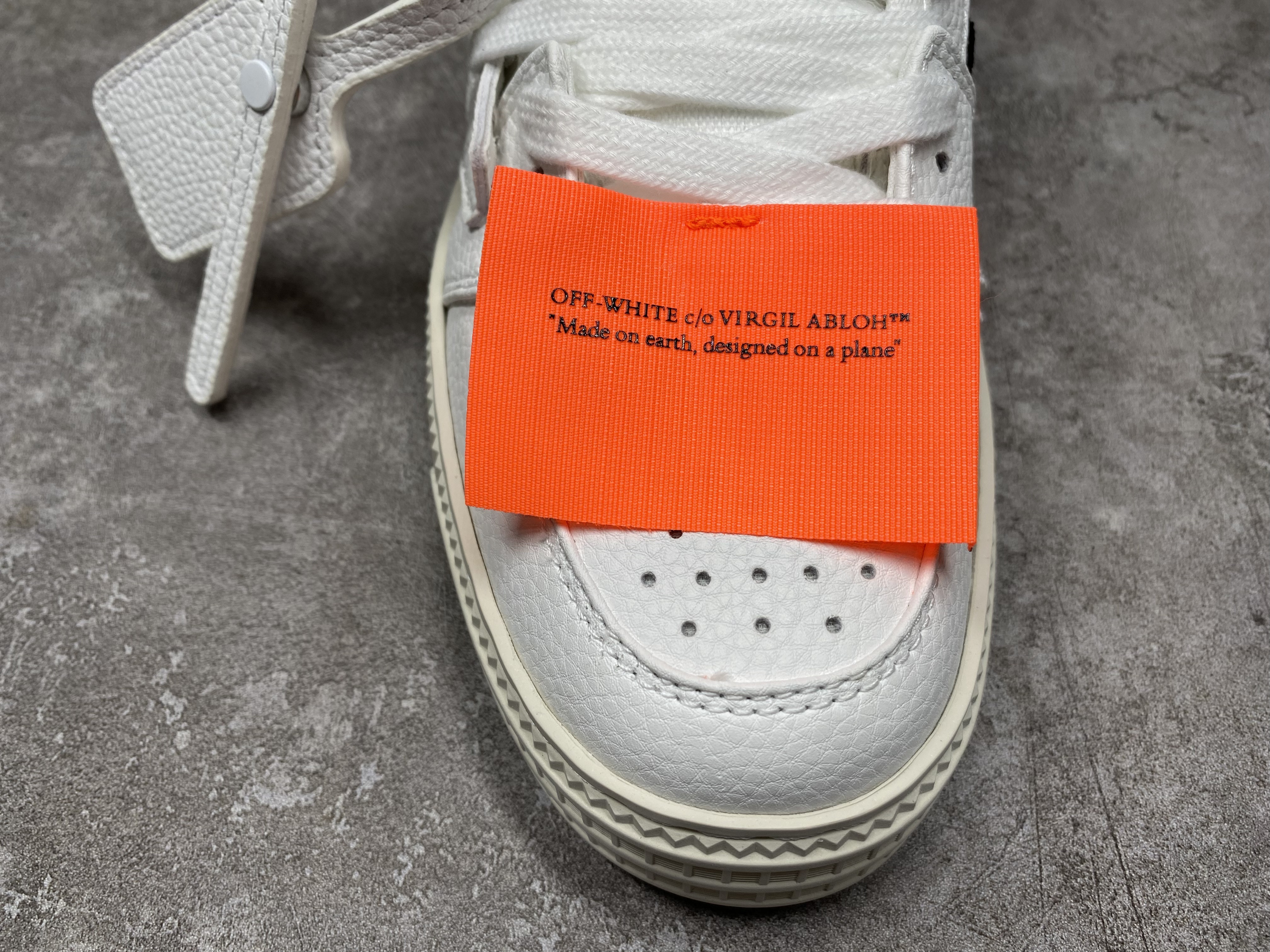 UA Off-White 3.0 Court Low Top Sneakers