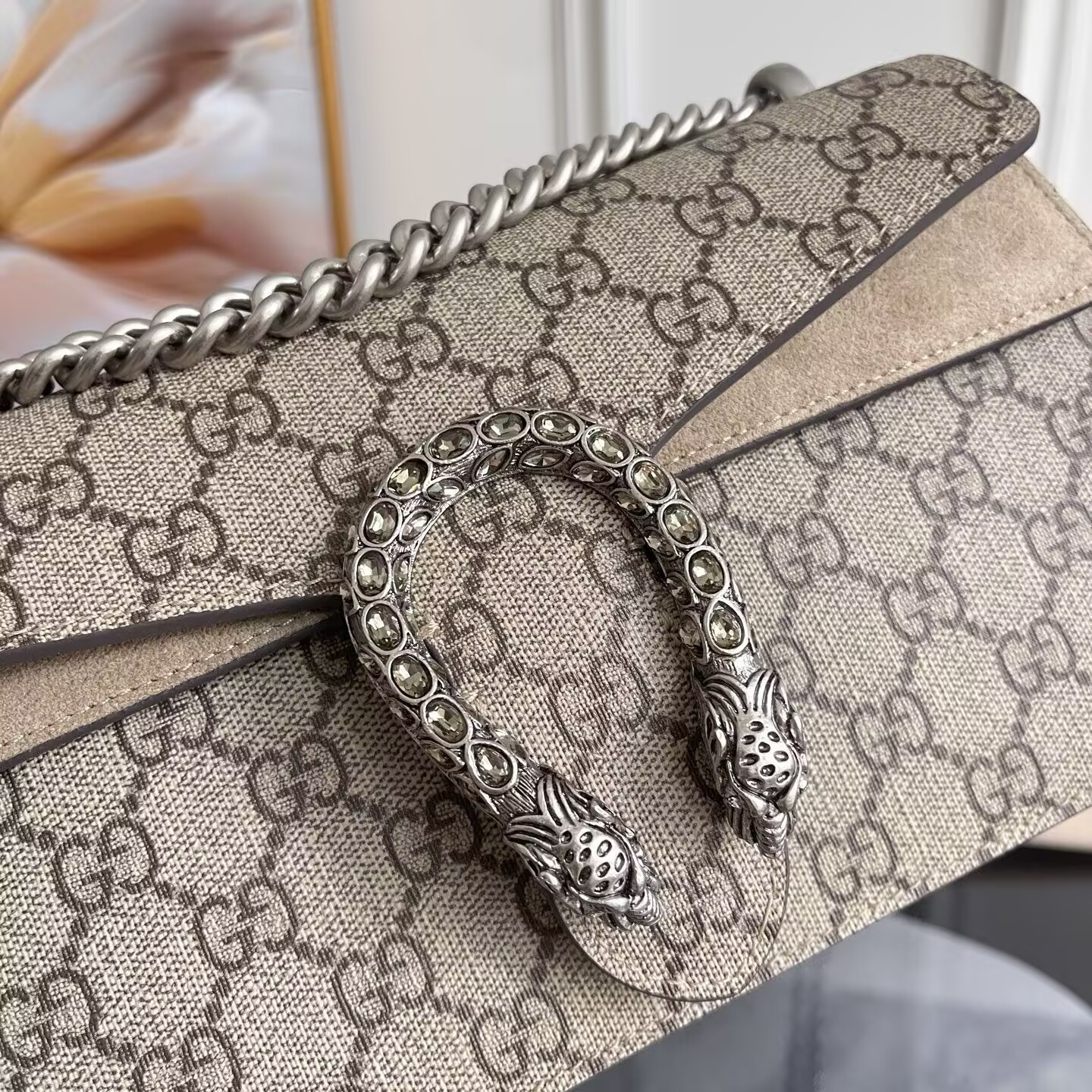 G*u*i dionysus shoulder bag 25x13.5x7cm