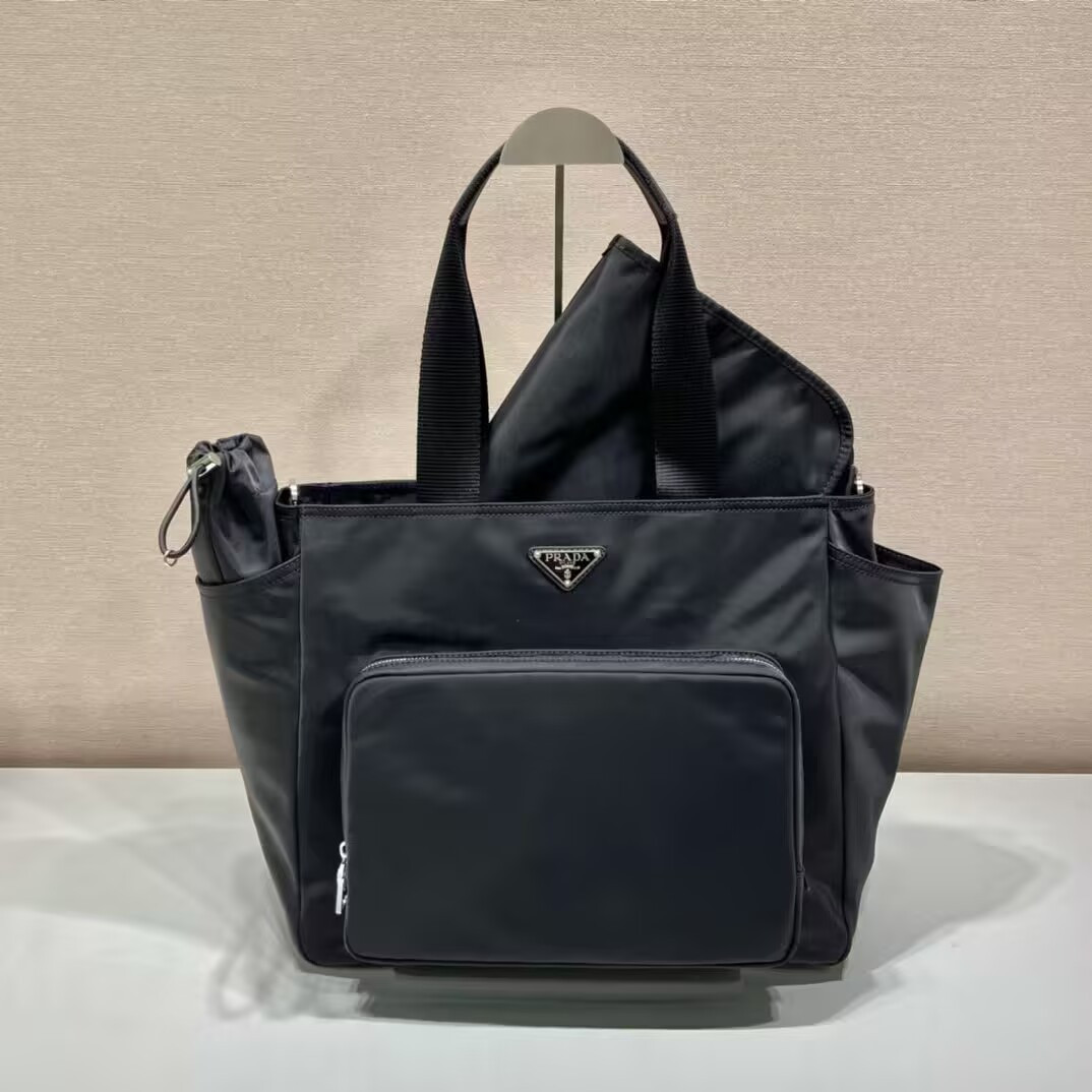 Pra*a re-nylon baby bag 31x36x18cm