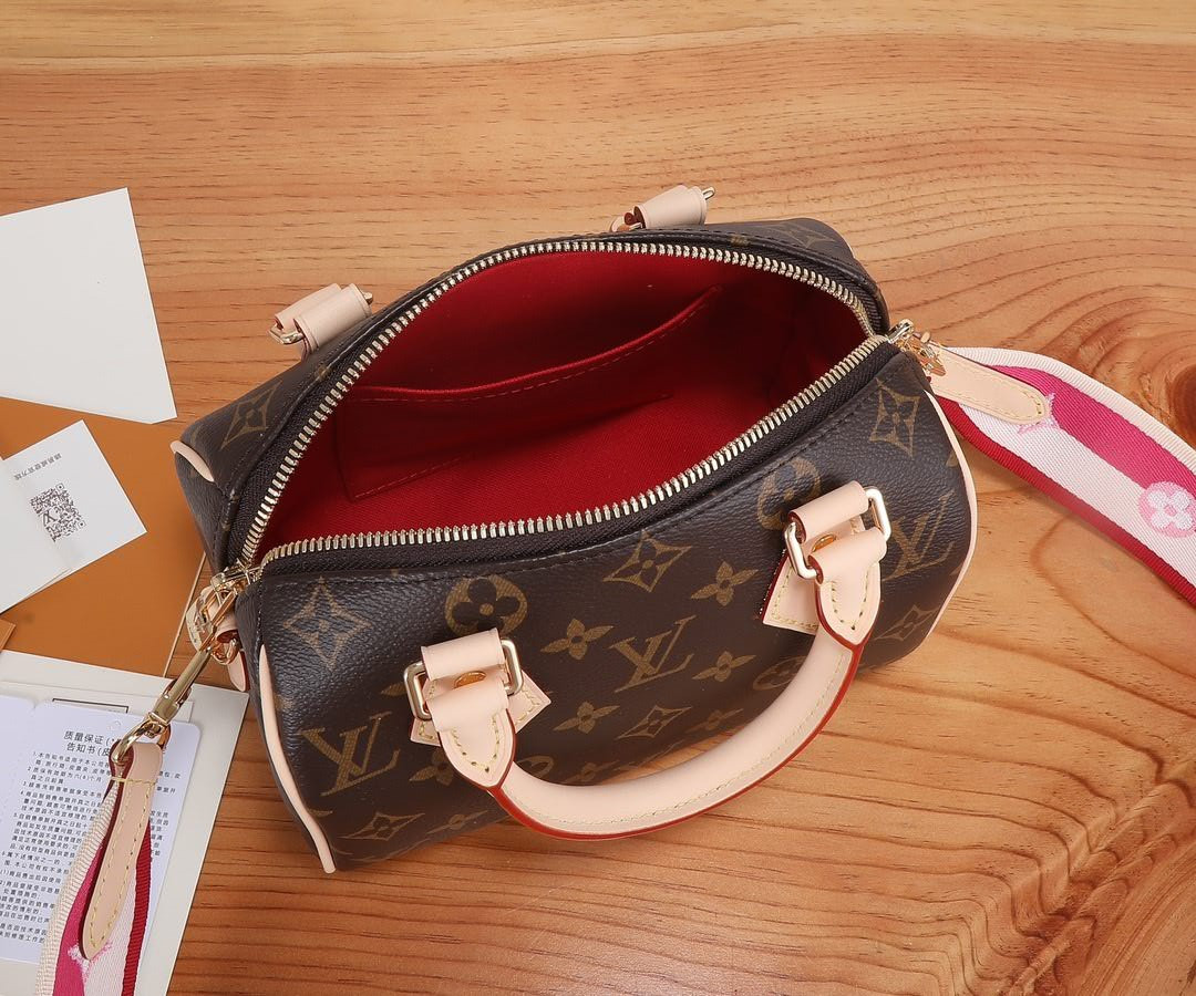LV Speedy Bandoulière 20 M45948 20.5x13.5x12cm