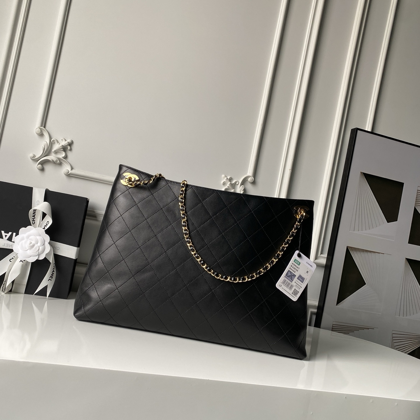 Ch*el shopping bag as6241 40x28x9cm