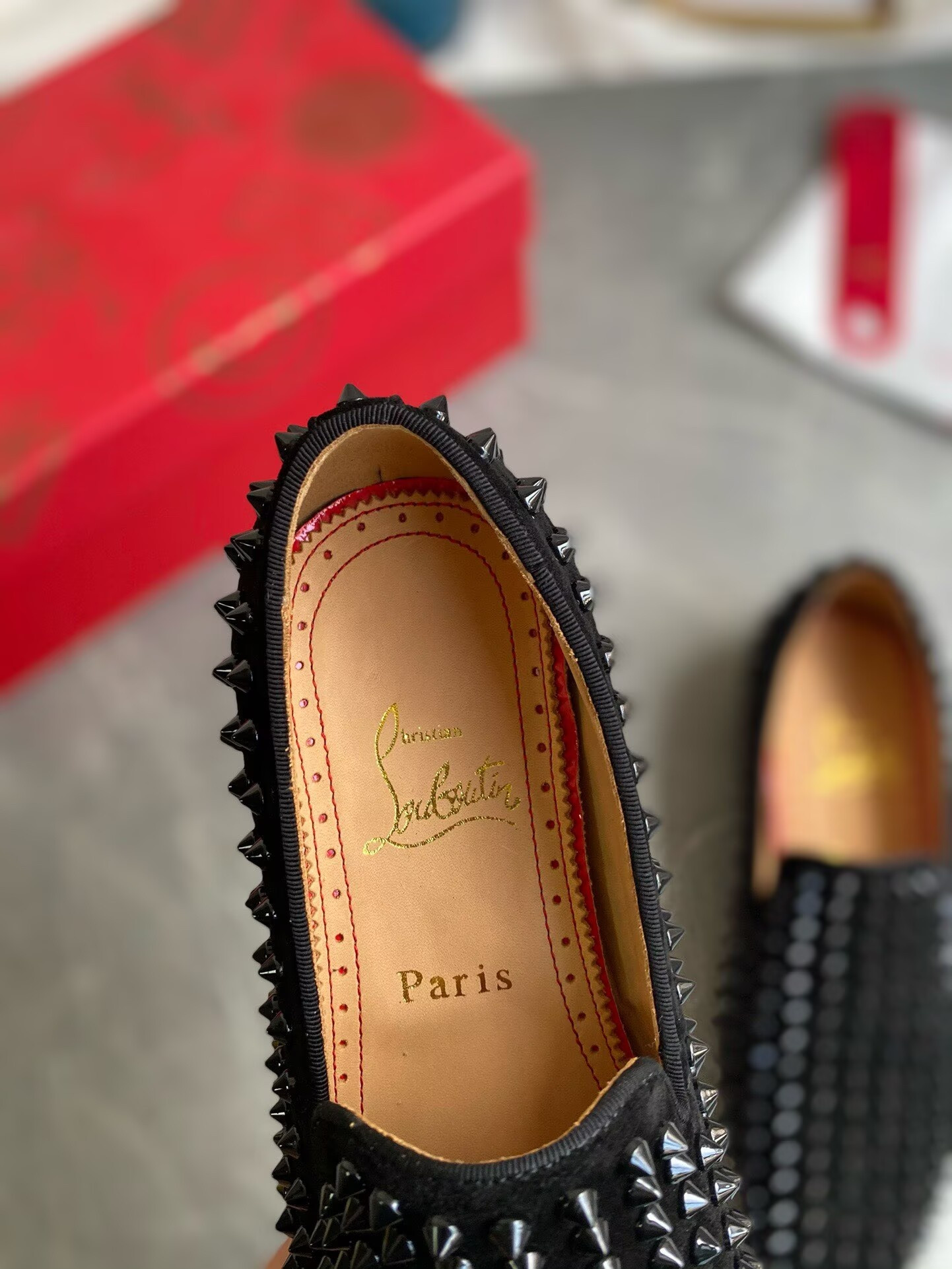 ua Ch**an louboutin loafers