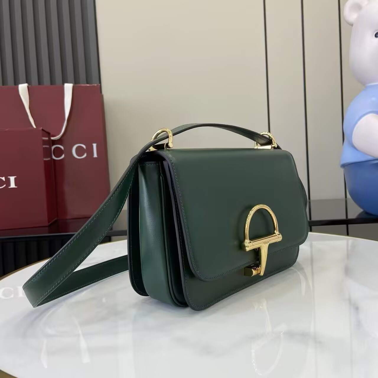 G*u*i siena small top handle bag 22.5x14x8cm