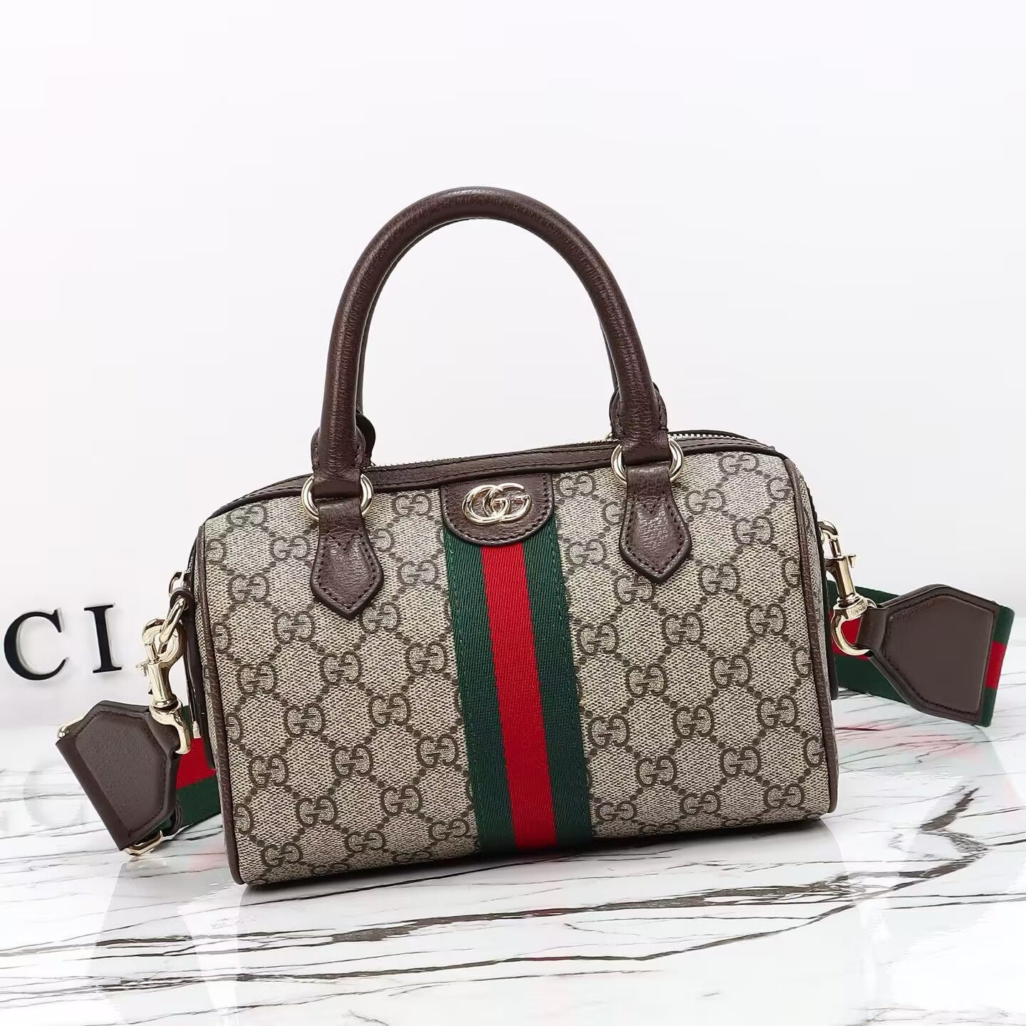 G*u*i ophidia small boston bag 21x13x11cm