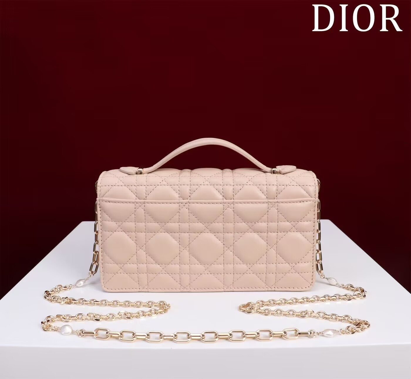 MISS D*0r MINI HANDBAG 21x11.5x4.5cm