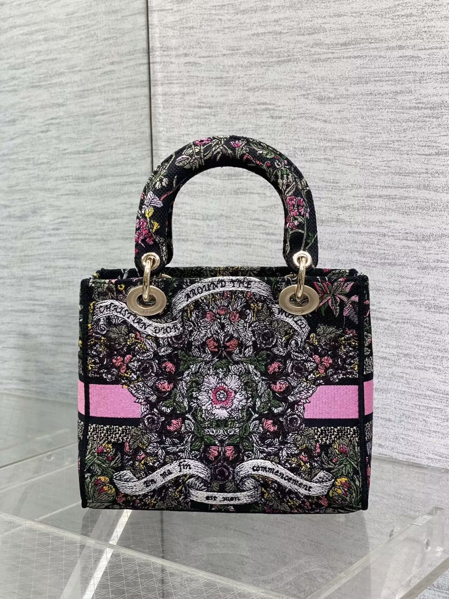 MEDIUM D*0r LADY D-LITE BAG 24 x 20 x 11 cm