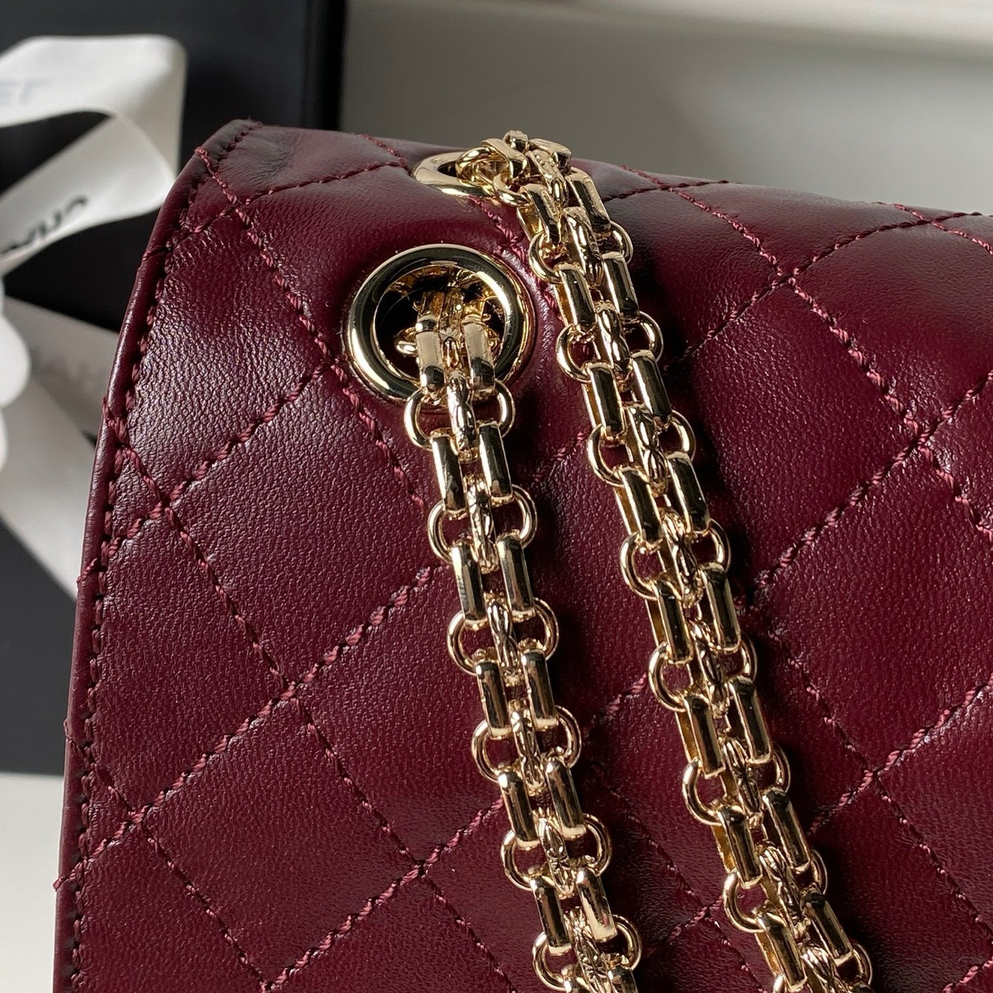 Ch*el 2.55 handbag a37587 31cm