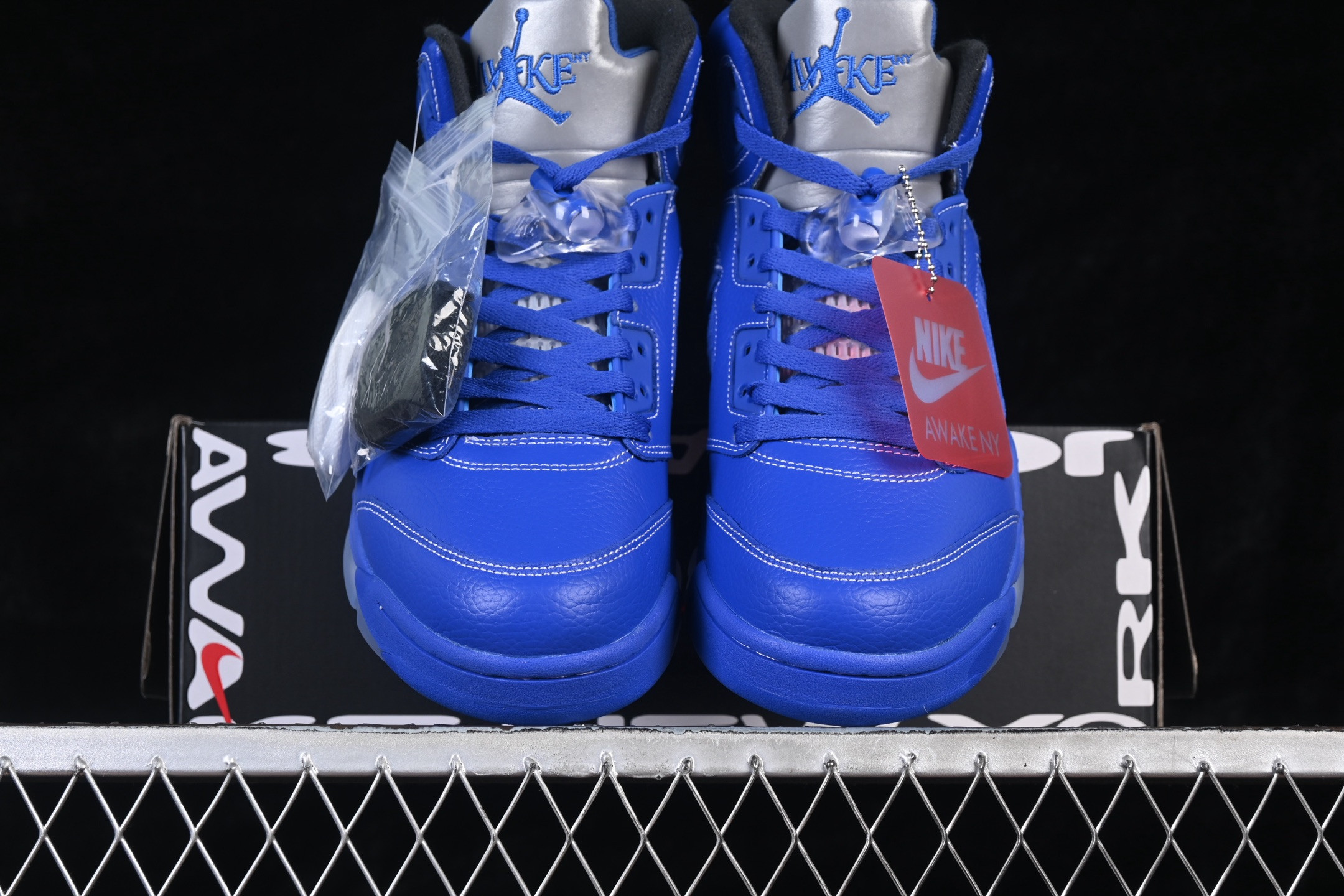 UA Air Jordan 5 x Awake NY Racer Blue