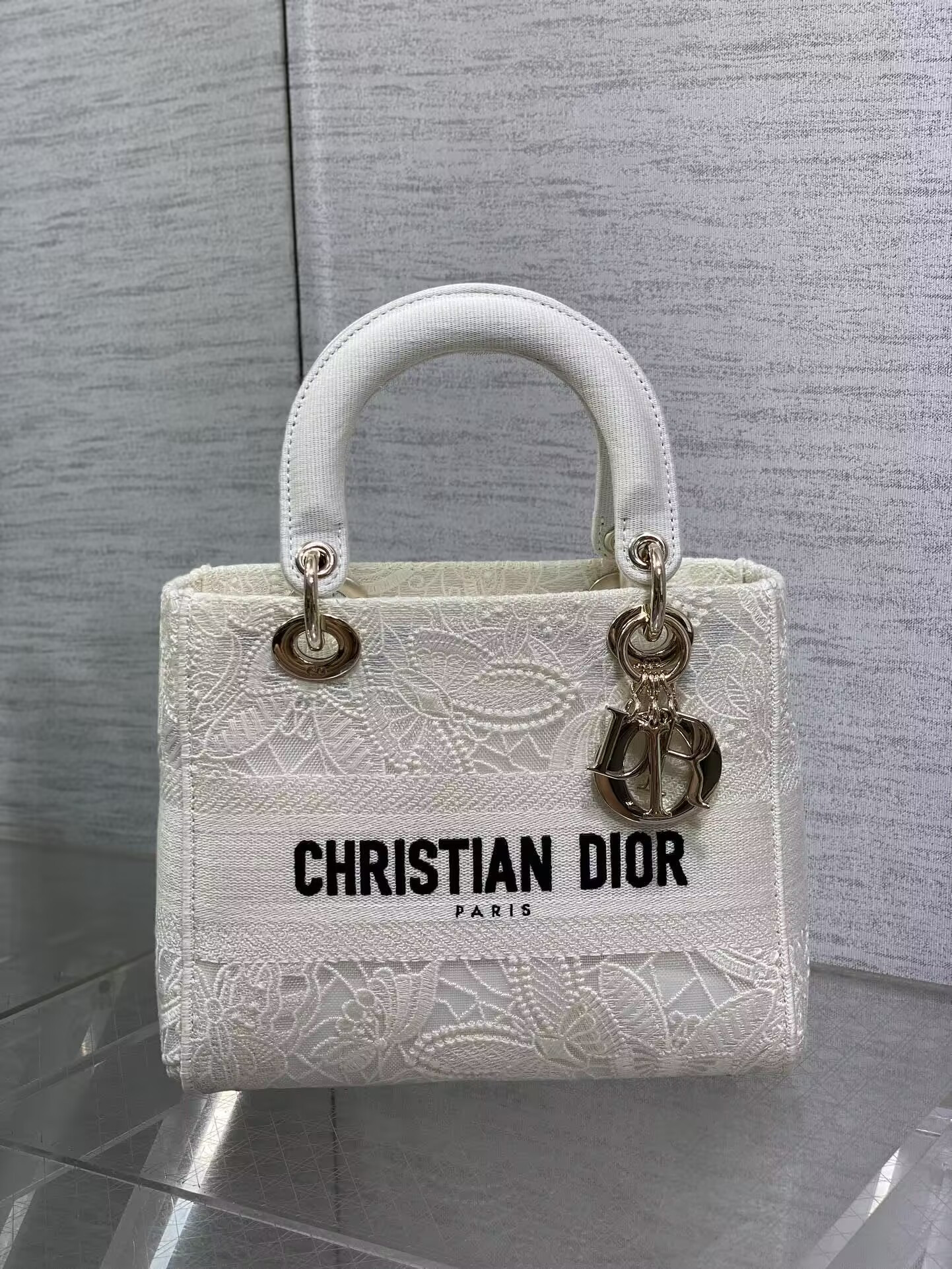 D*or medium lady d-lite bag 24x20x11cm