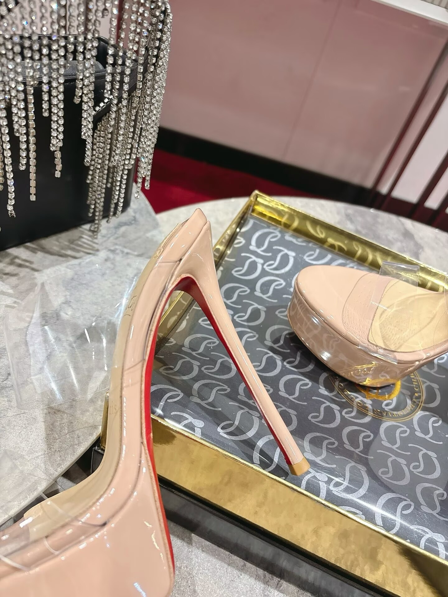 ua Ch**an louboutin just nothing alta 12.5cm heel