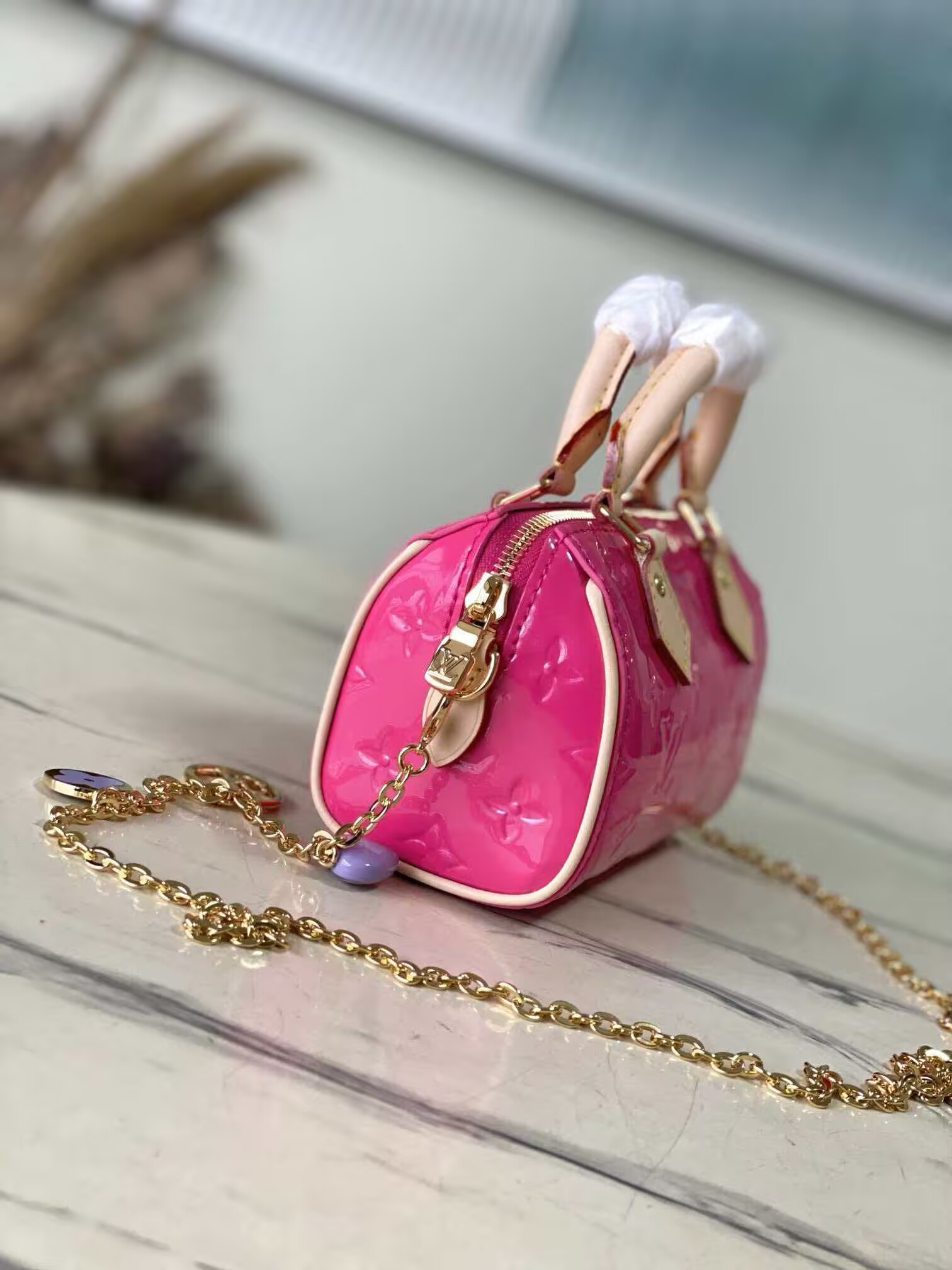 LV Nano Speedy M83273 16x10x7.5cm