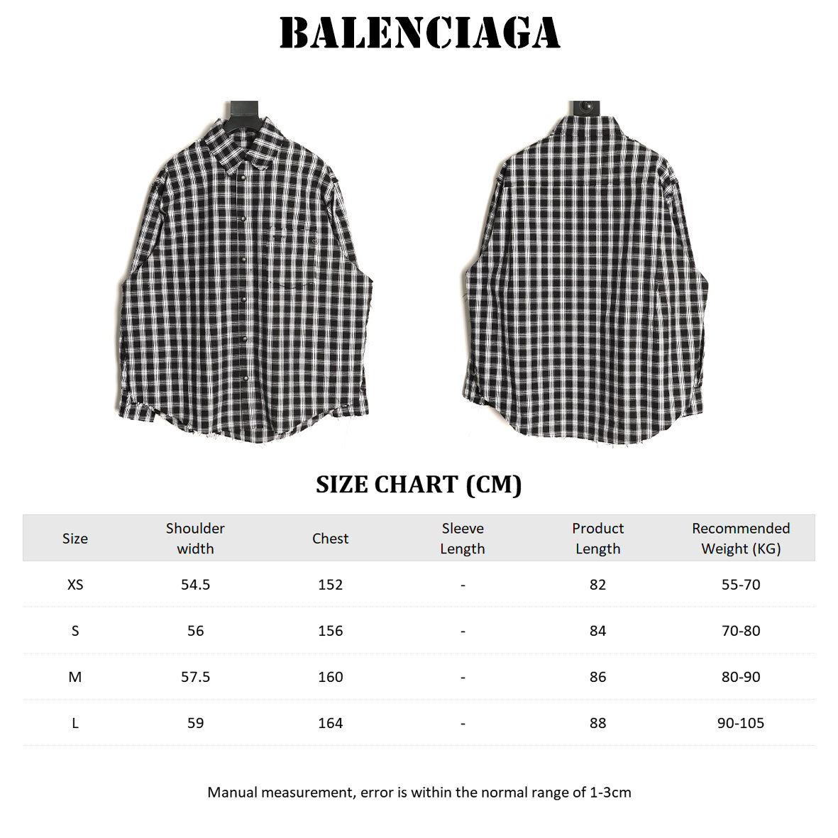 Ba*len*cia*ga blcg long-sleeved shirts