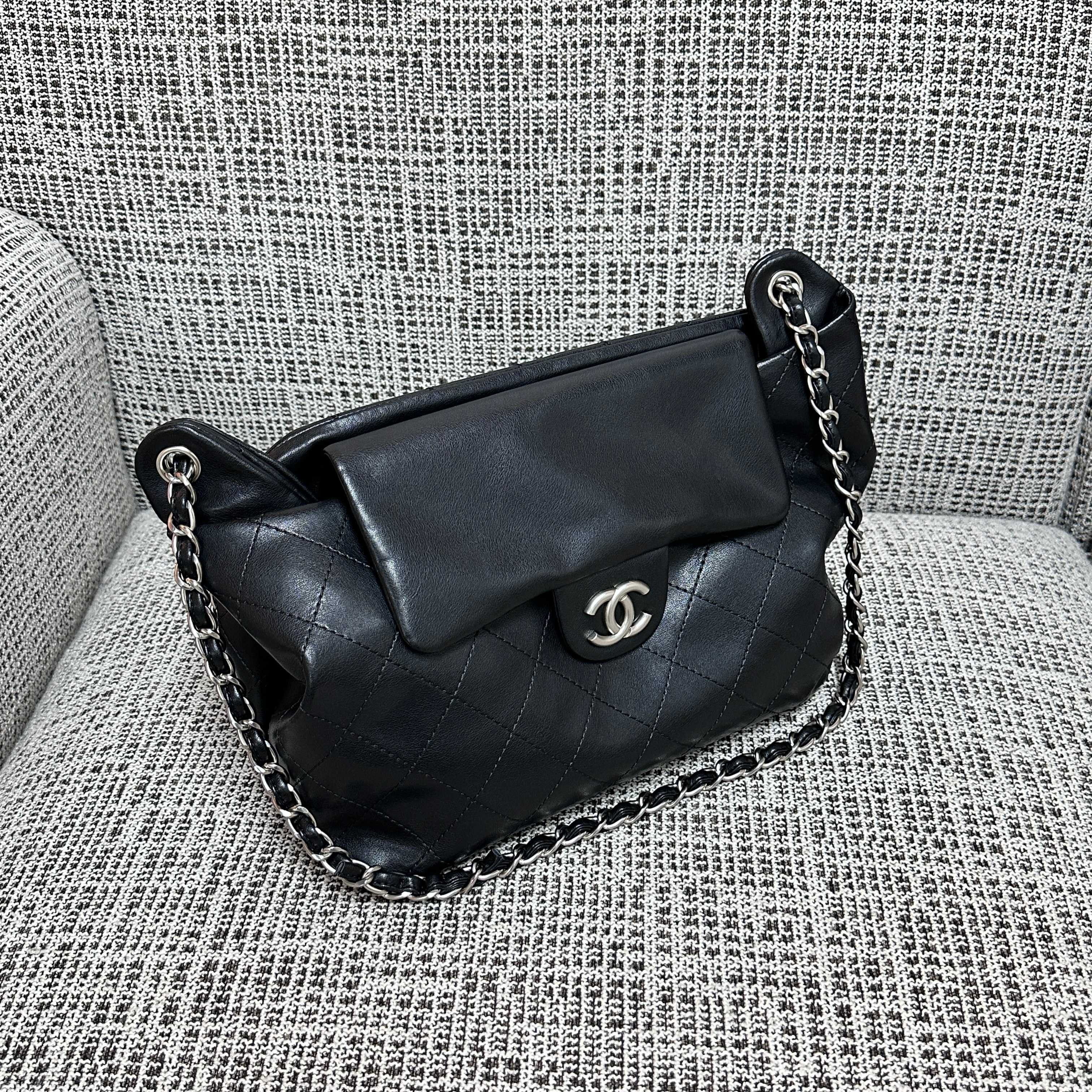 Ch*el hobo bag 36x32x3cm