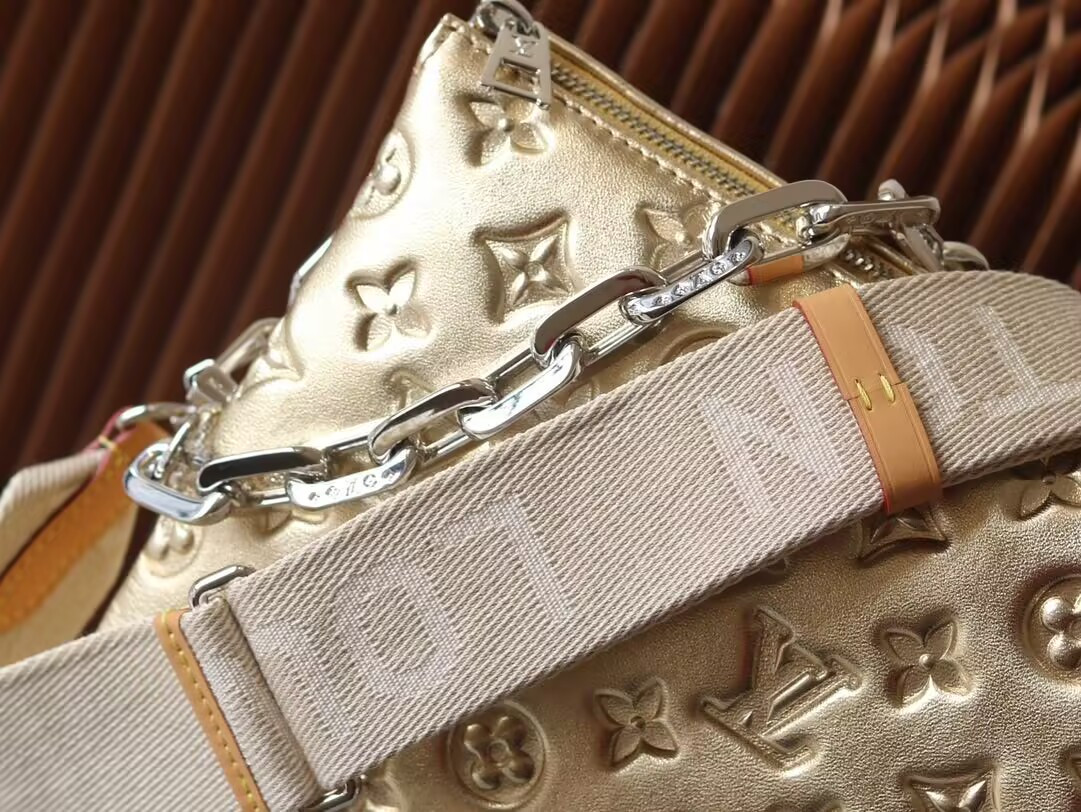 LV COUSSIN PM in Gold M59278-1 26x20x12cm