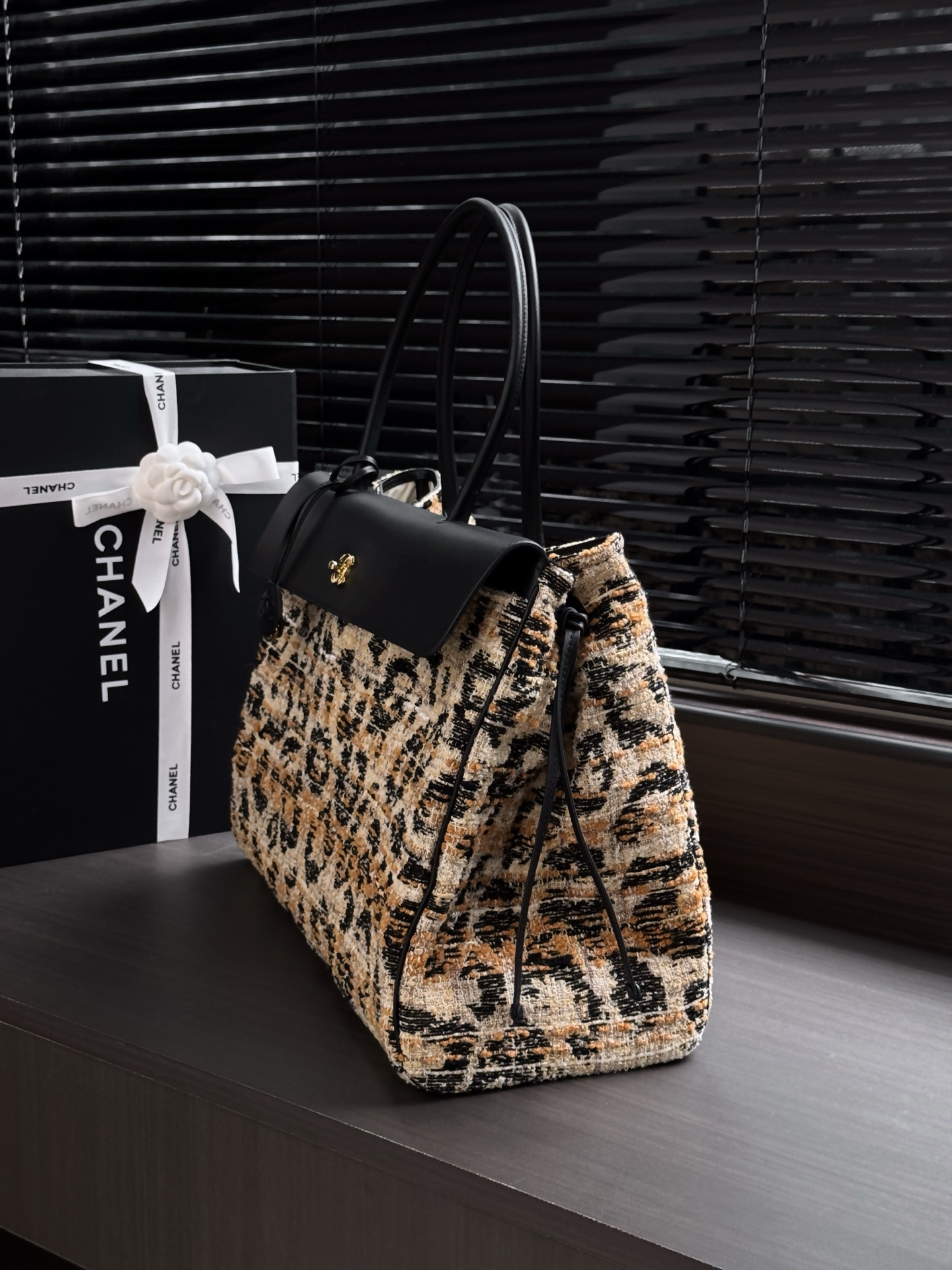 Ch*el large shopping tote as6289 33x43x17.5cm
