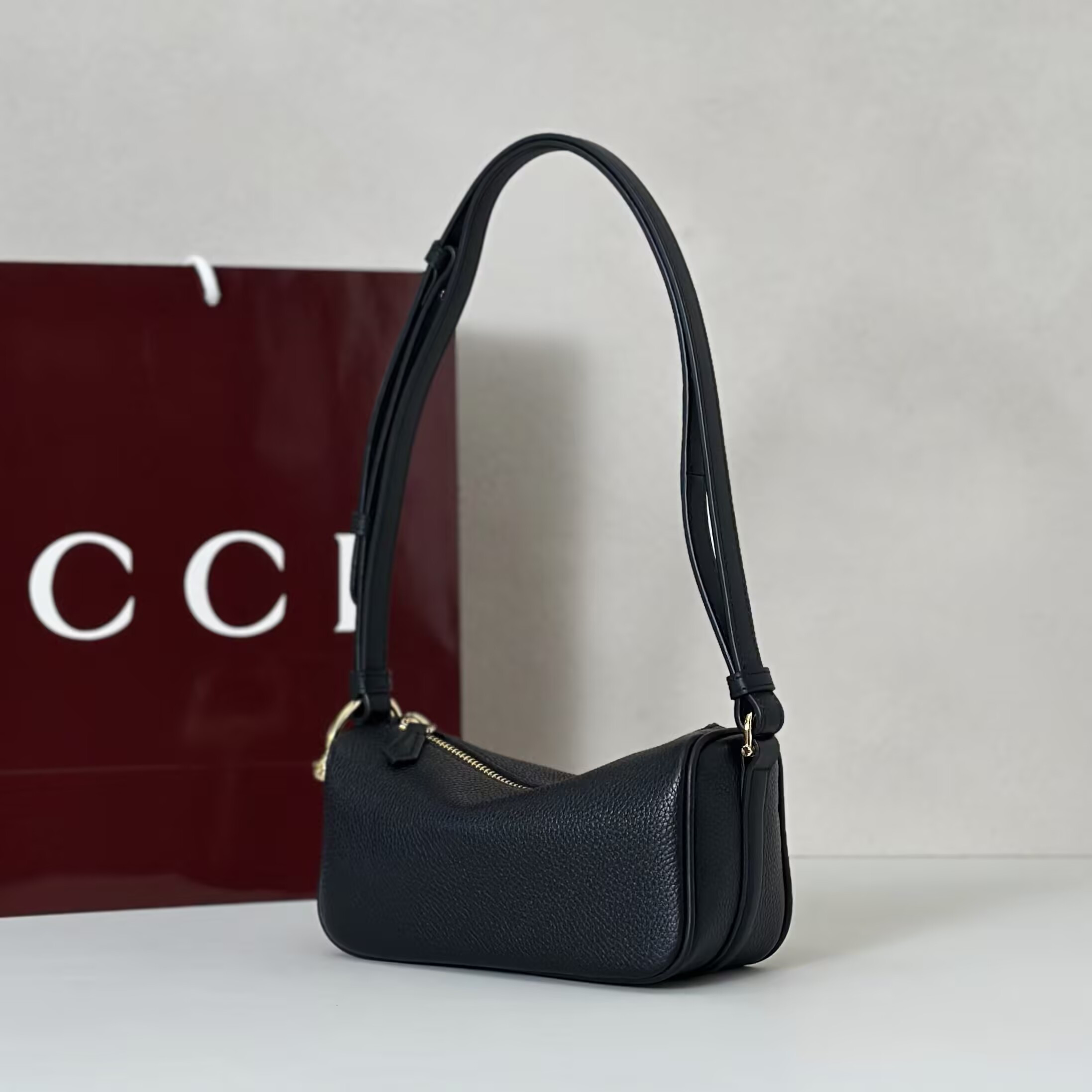 G*u*i half horsebit mini bag 19.5x10x8cm