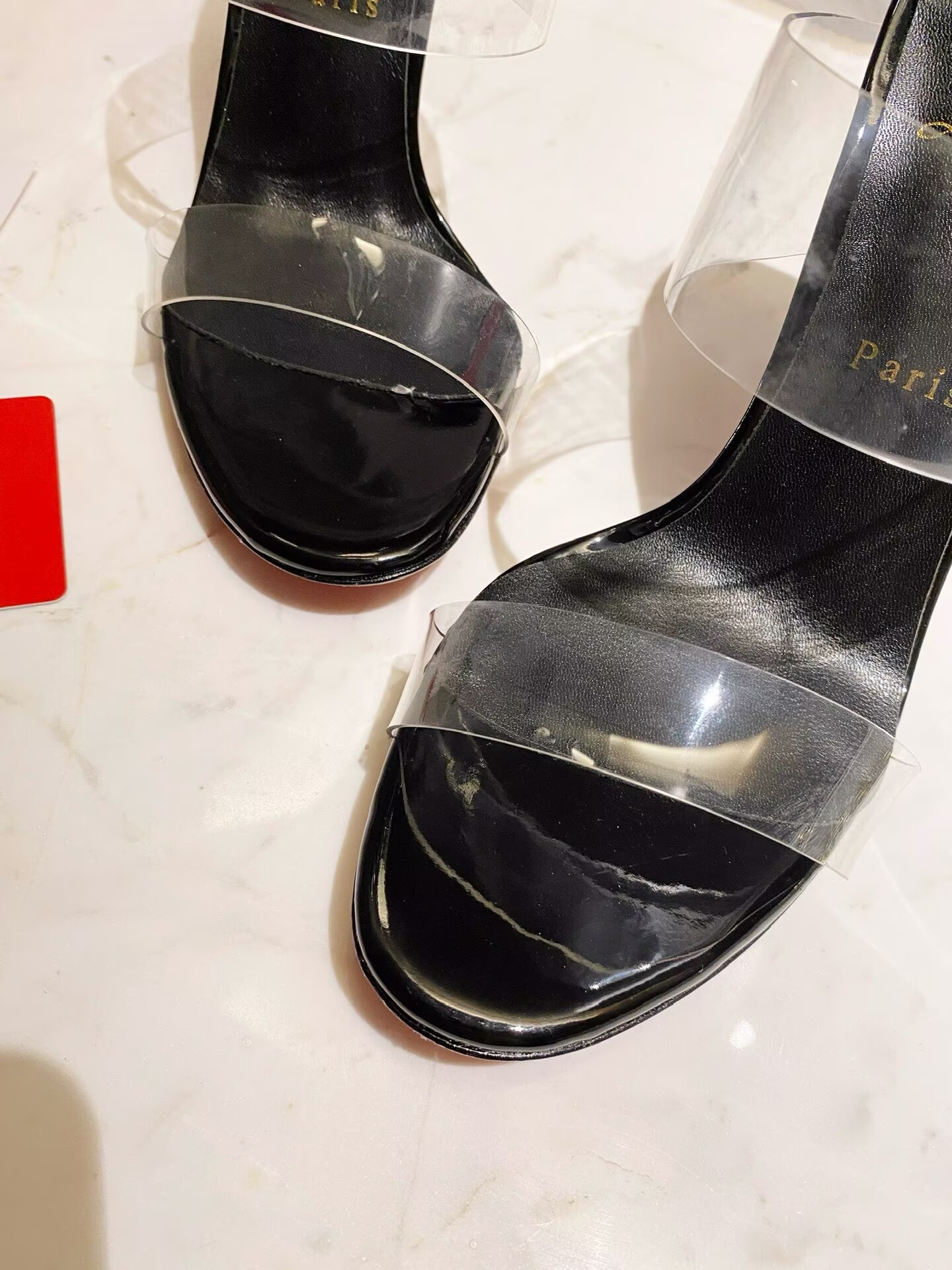 Ch**an louboutin just nothing mules 85mm 100mm