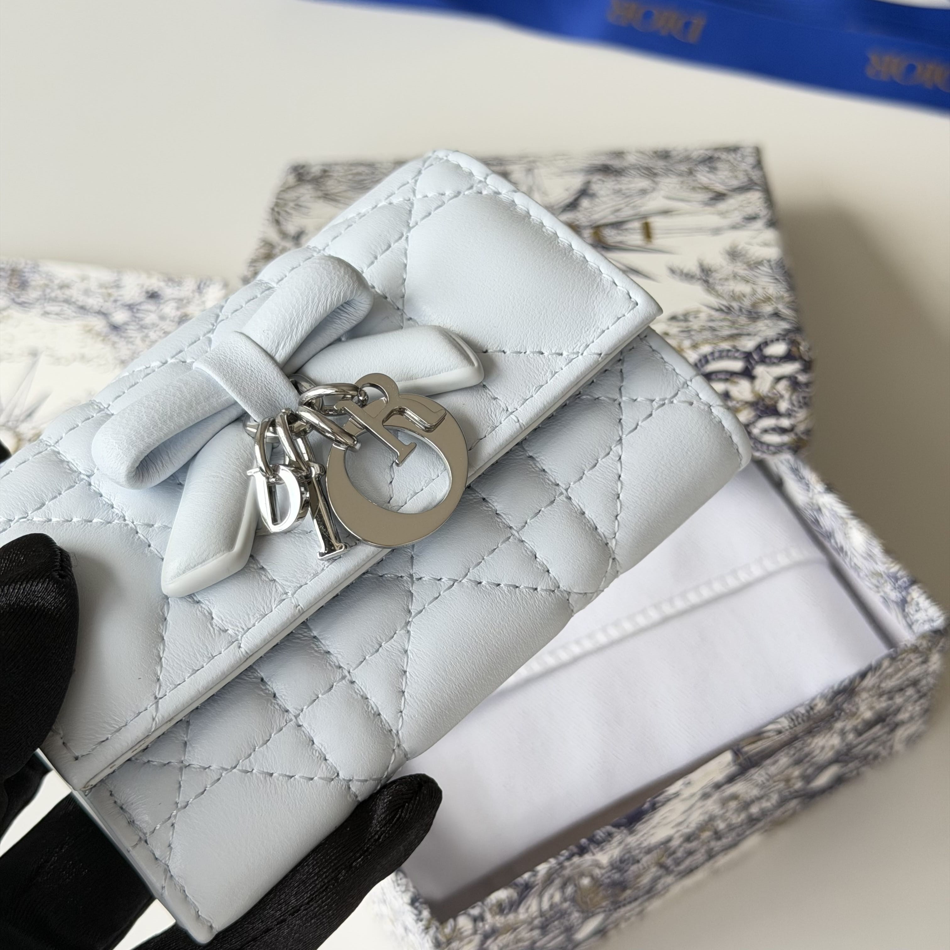 D*or lady glycine wallet 11 x 7.5 x 3 cm