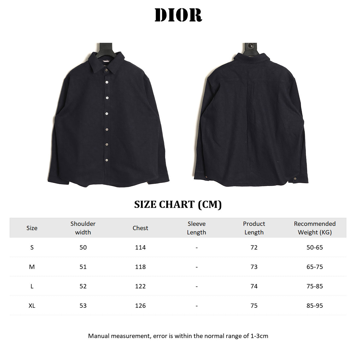 D*or cd long-sleeved shirts