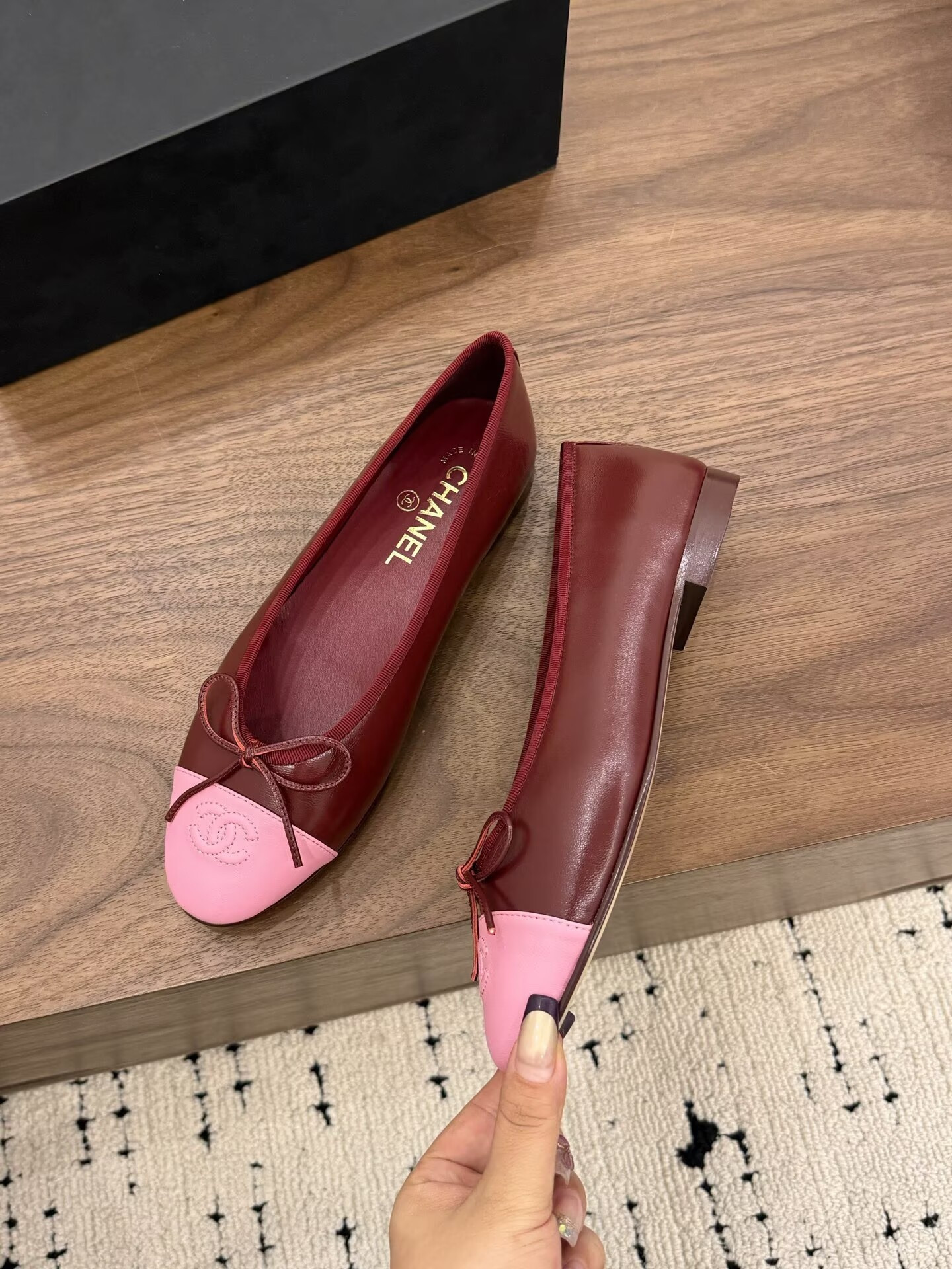 ua ch*el ballet flats (cusT0mized, no exchange no return, about 10-15 days)