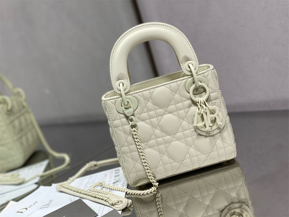 Mini Lady D*0r Bag 6.5 x 6 x 3 inches