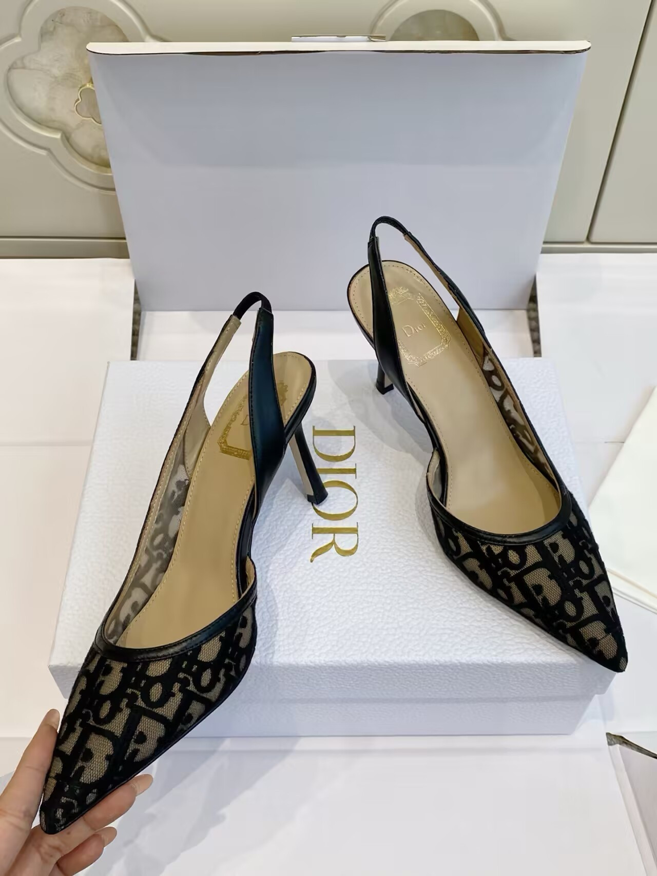 ua D*or aD*orable slingback pump 8cm heel