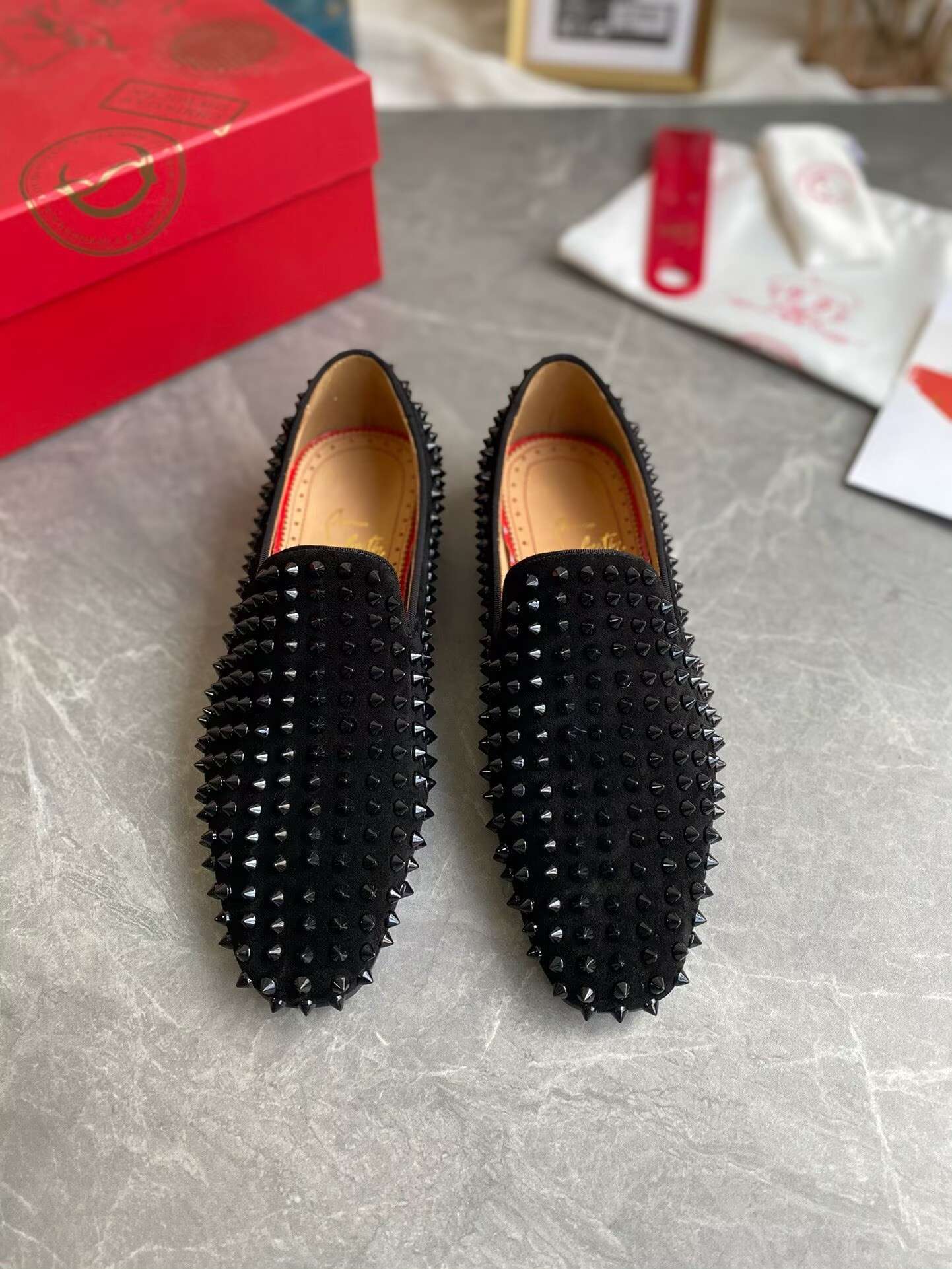 ua Ch**an louboutin loafers