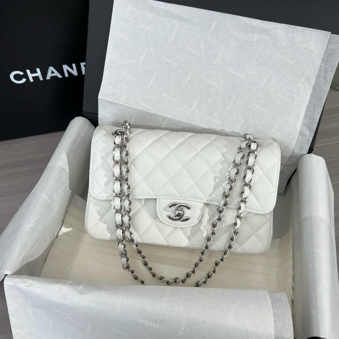Ch*el CF medium size 25cm 6×9.9×2.5 in