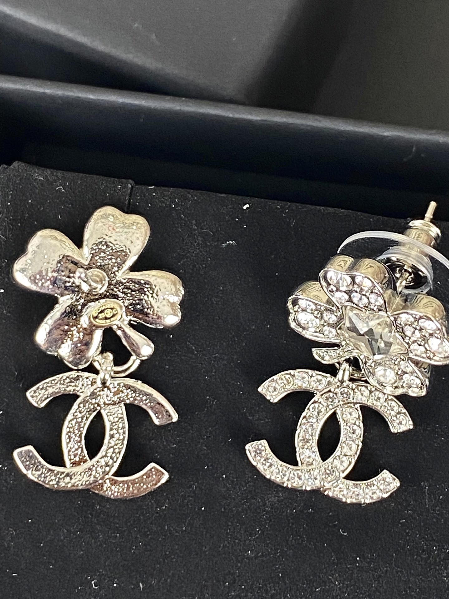 Ch*el earrings