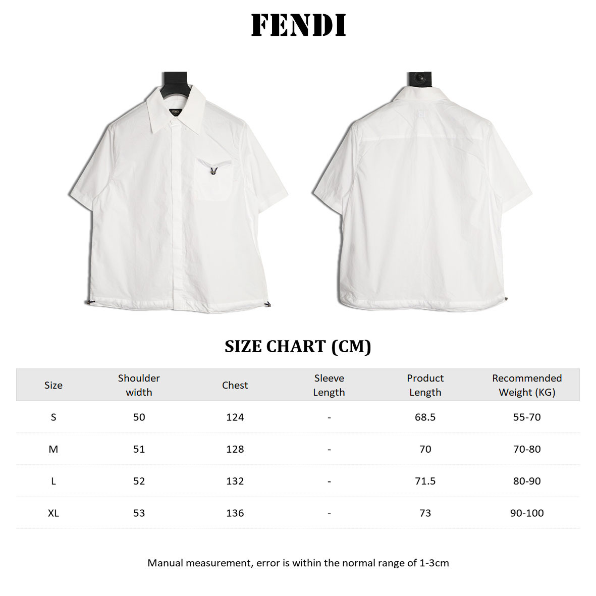 F**di short-sleeved shirts