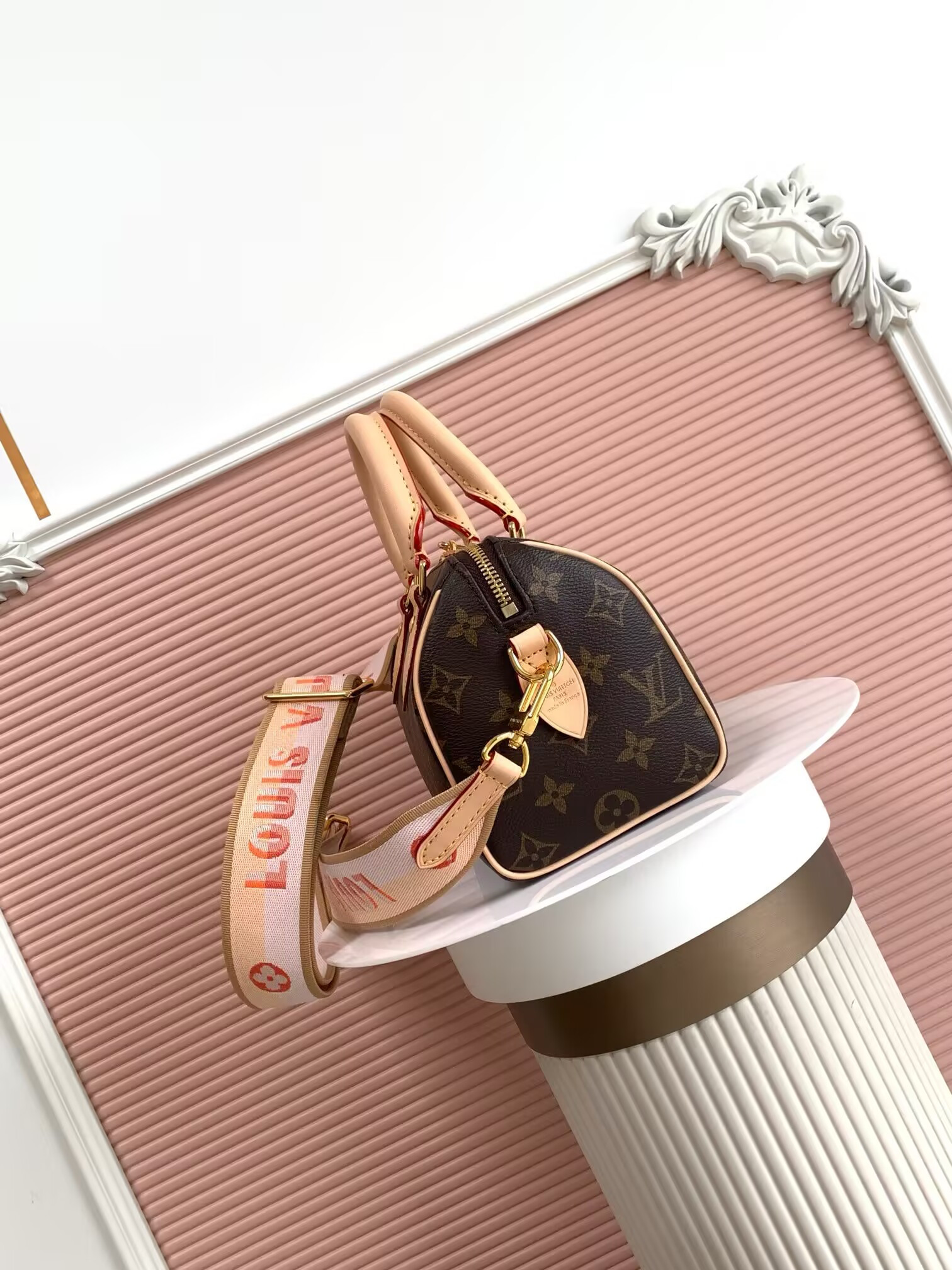LV Speedy Bandoulière 20 M46594 20.5x13.5x12cm