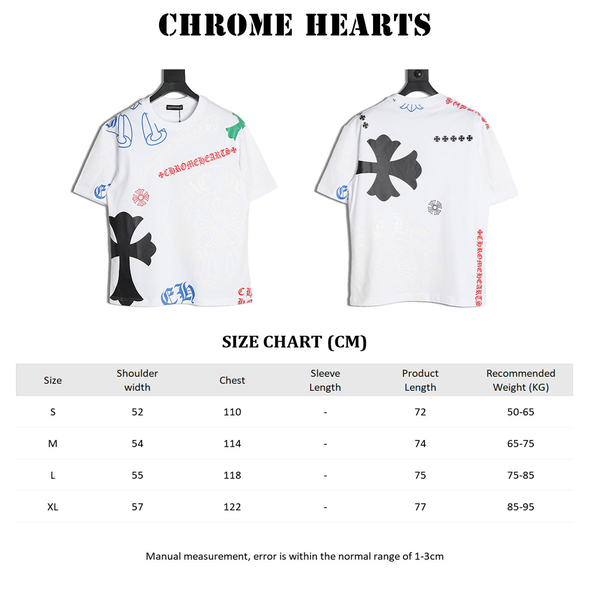 Ch**me He**ts 25ss Short-sleeved T-shirt