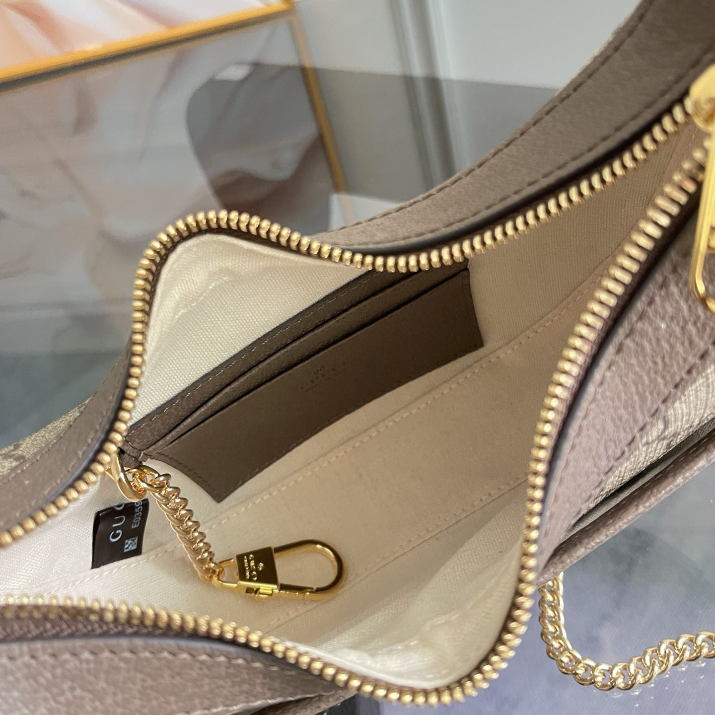 G*u*i ophidia mini gg canvas shoulder bag 20x14.5x4cm