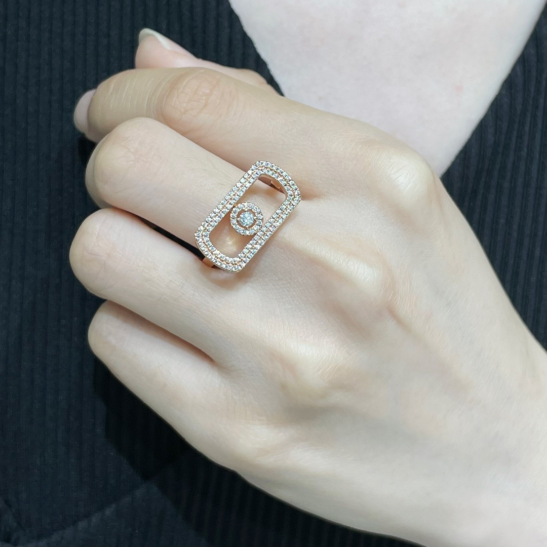 Mes1kaa move pavé-set di*m*nd ring