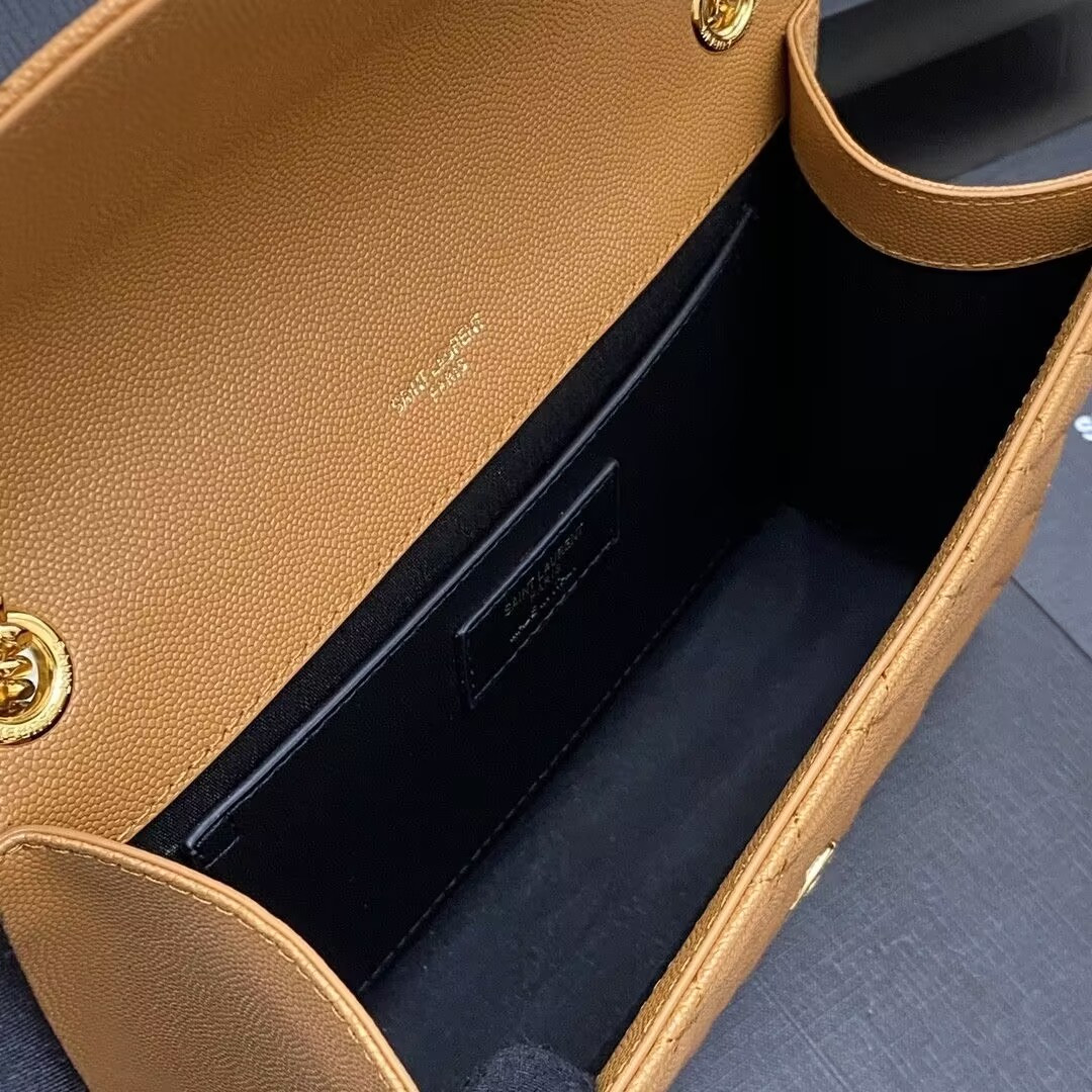 Y*L envelope medium in matelassÉ lambskin 24x17.5x6cm