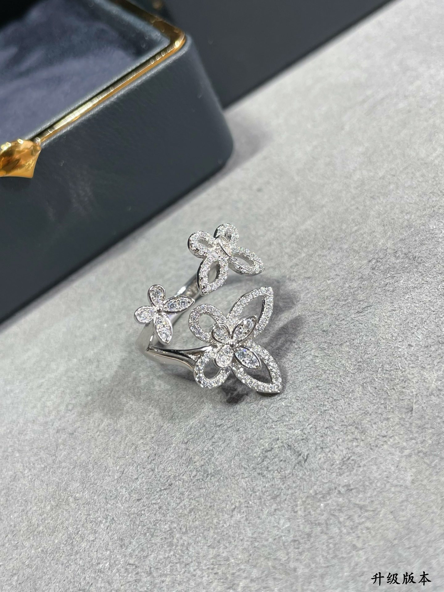 Gr*ff butterfly ring ag925