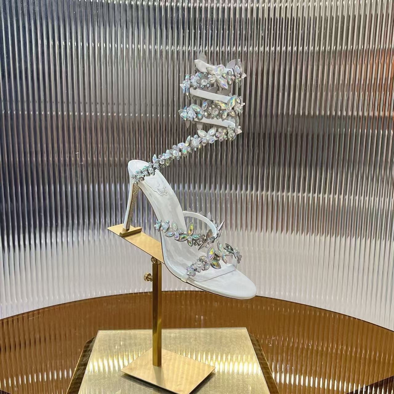 UA RENÉ CAOVILLA Cleo Pumps Sandals 95mm