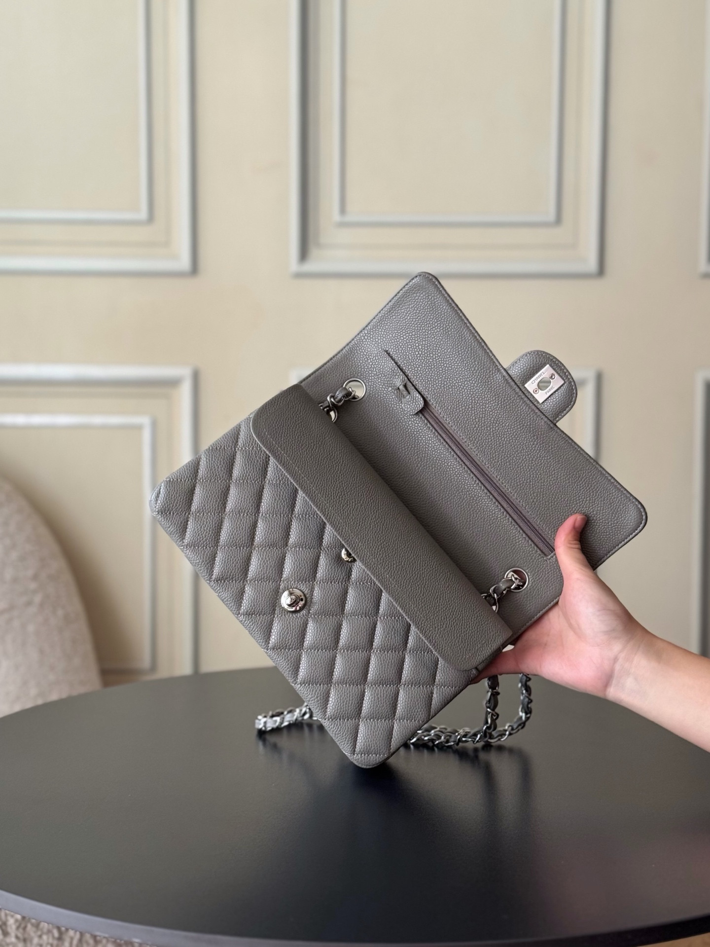 Ch*el flap bag 25x15.5x6.5cm