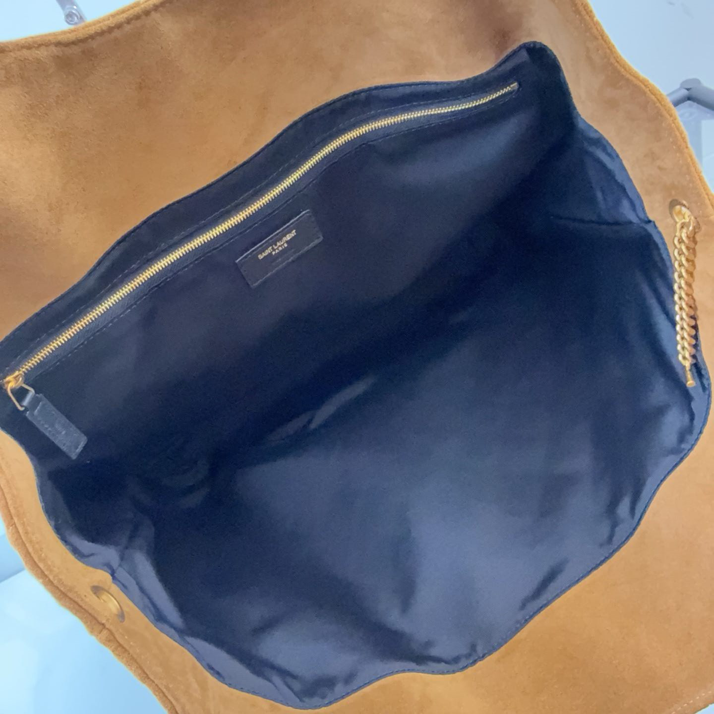 Y*L icare maxi shopping bag in quilted lambskin 38/58x43x8cm