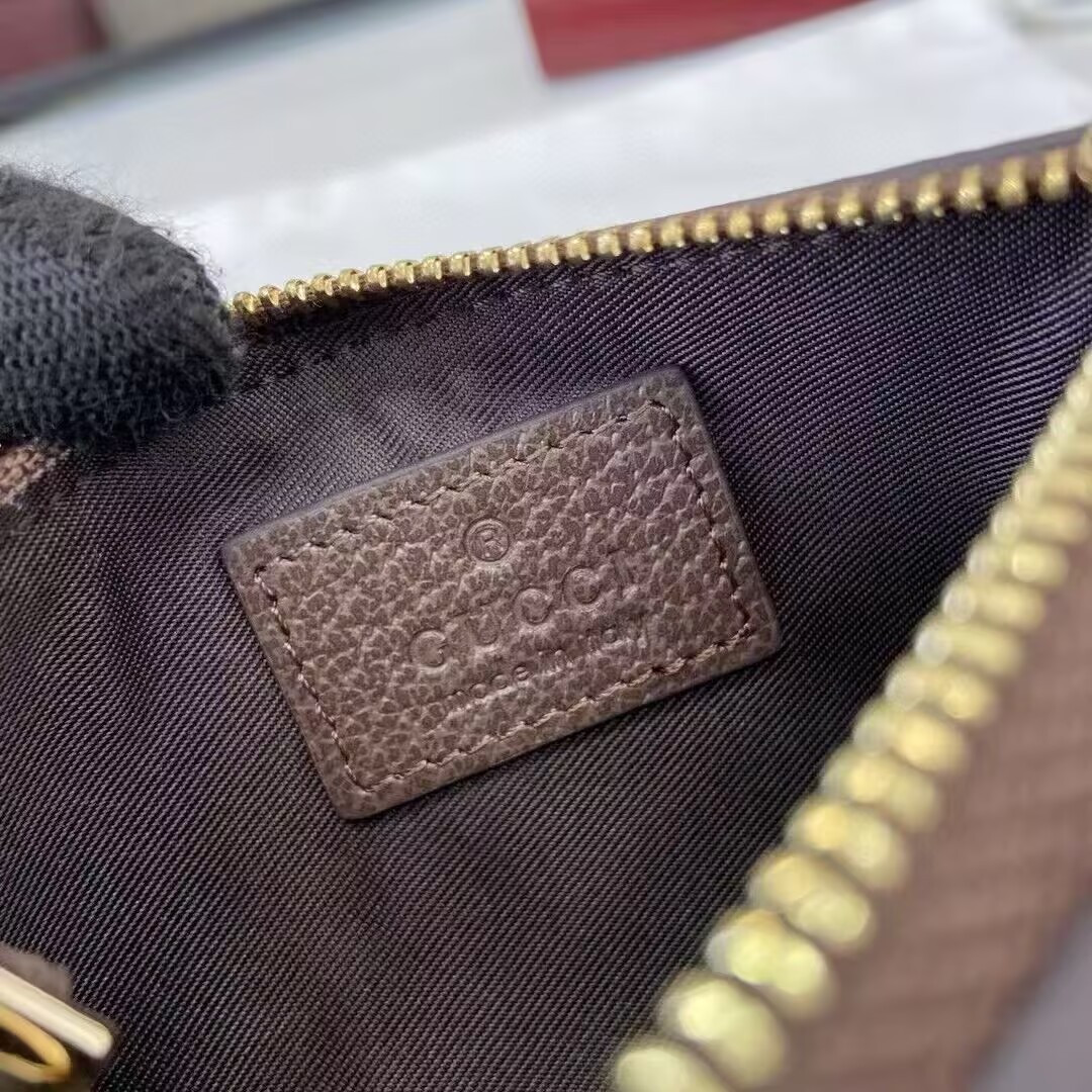 G*u*i ophidia zip key pouch