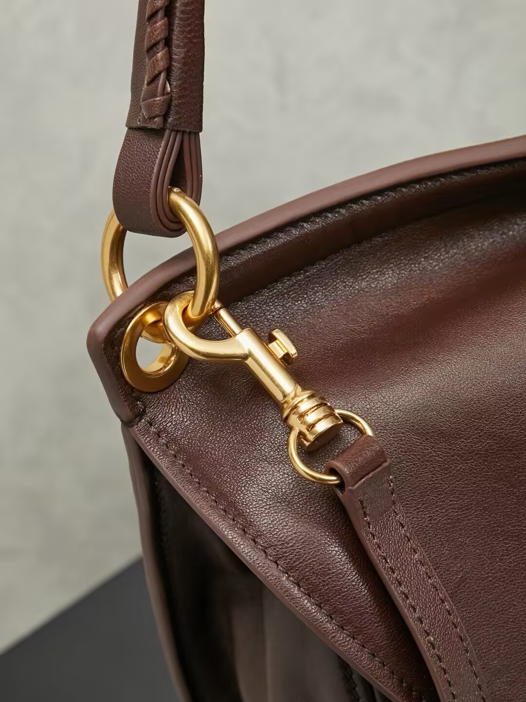 M1v M1v rendez-vous leather bag 33x39.5x15cm