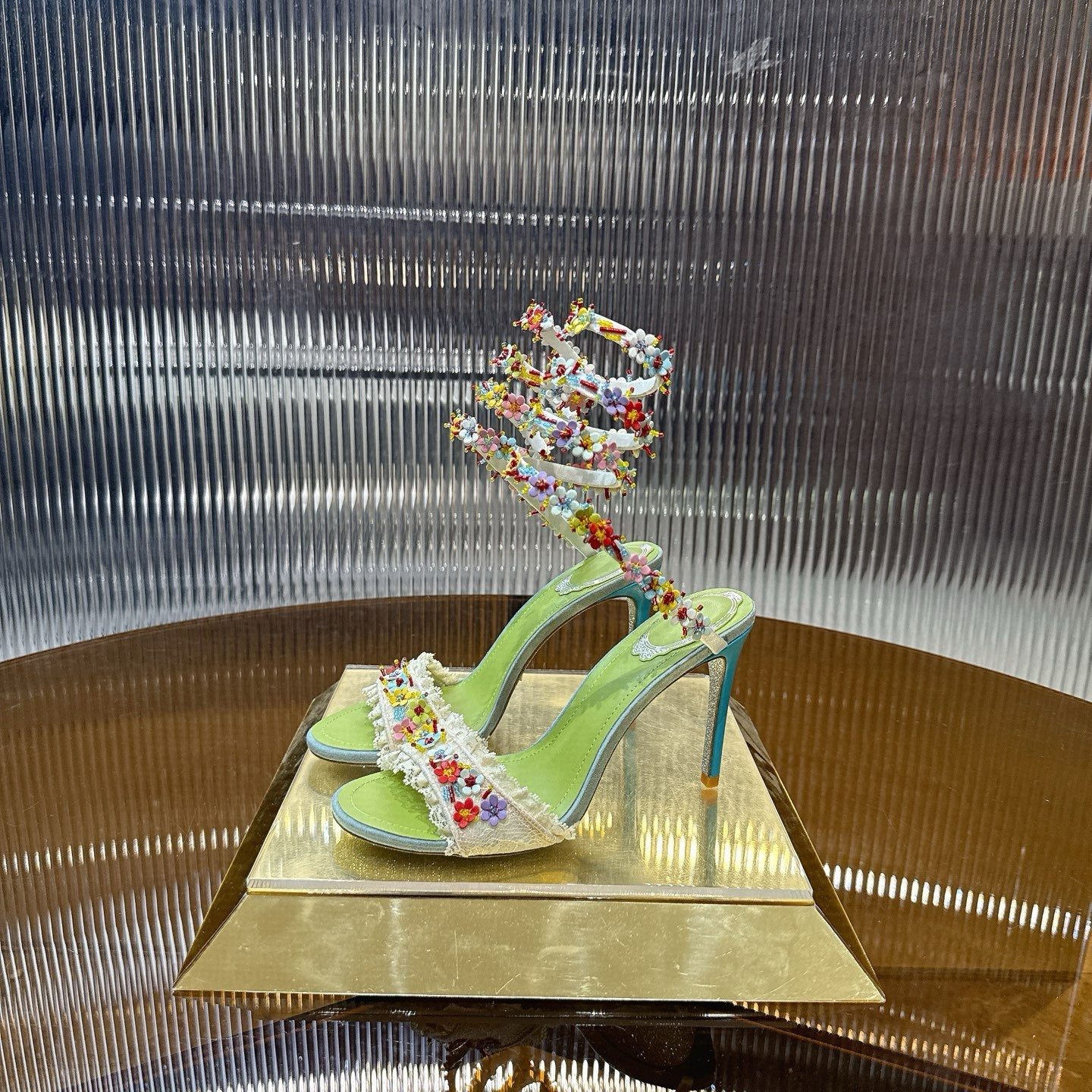 ua renÉ Ca0v1LLa bloom sandal 95mm