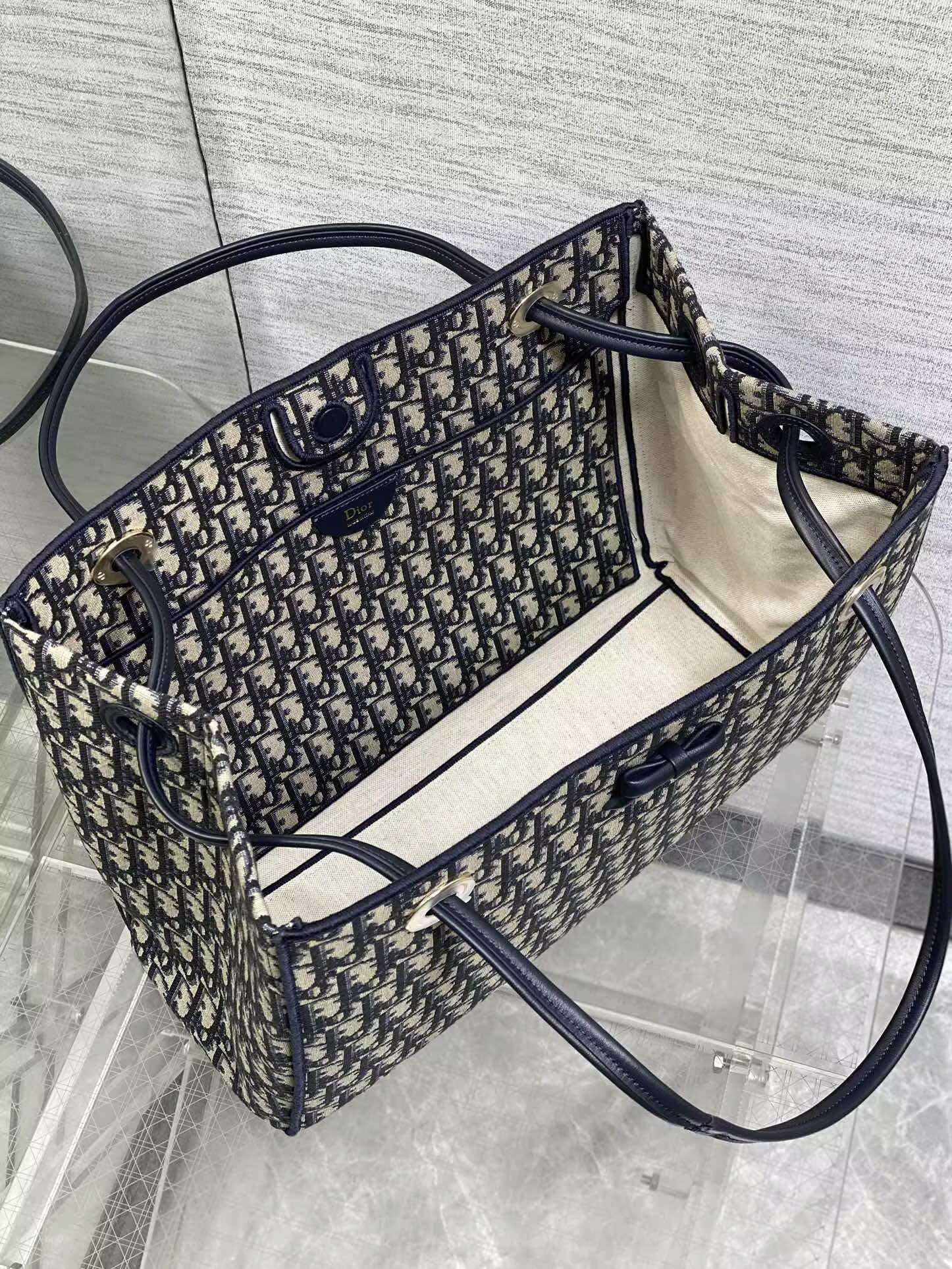 D*or medium promenade shopping bag 37x29x14cm