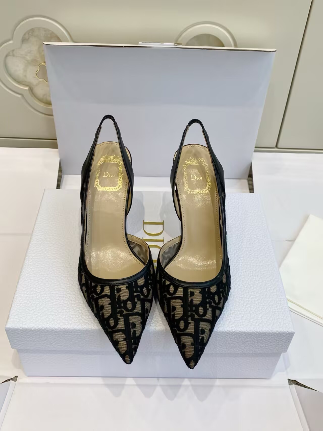 ua D*or aD*orable slingback pump 8cm heel