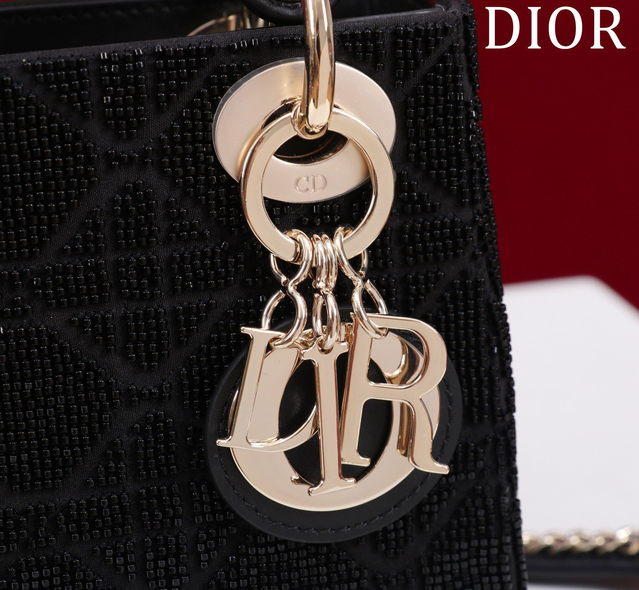 mini lady D*or bag 17x7x15cm