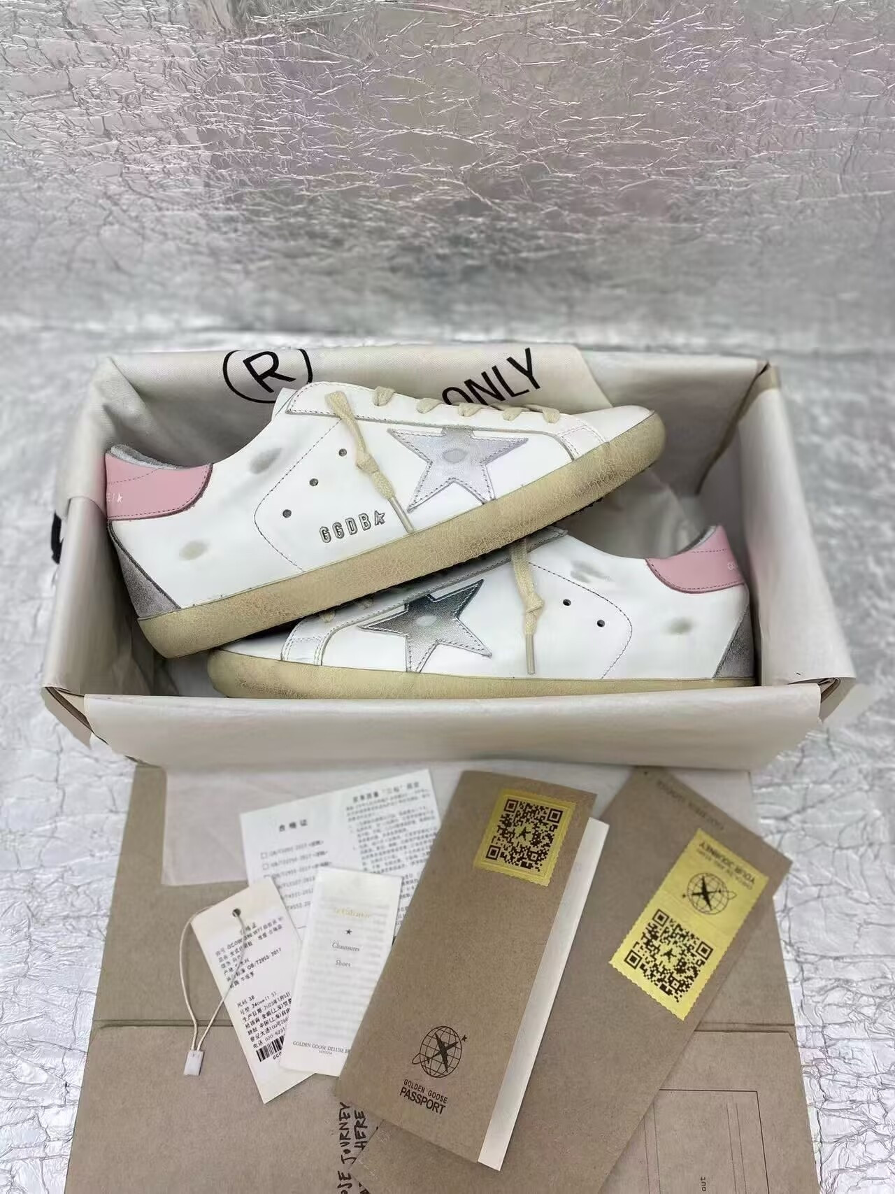 ua golden goose S*per-star sneaker
